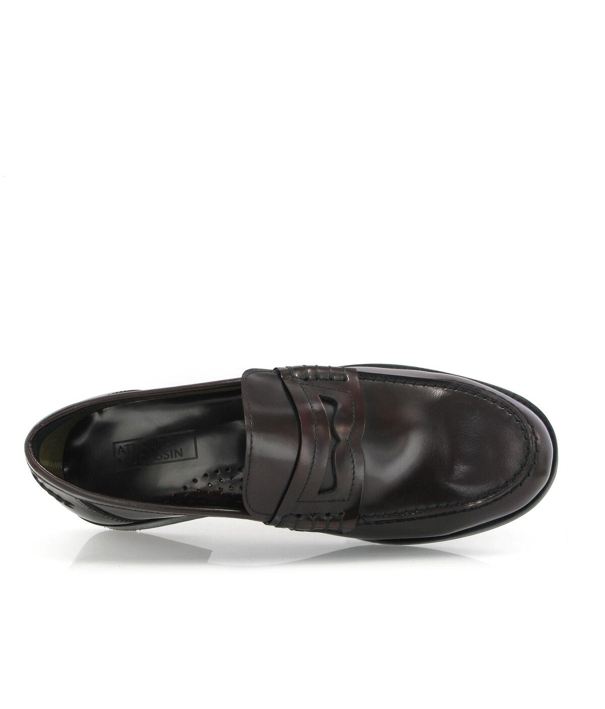 Loafers Boston em Pele Polida Bordeaux-5