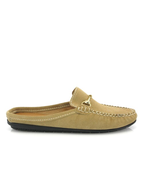 Imagem 0 de Slippers Fiji em Camurça com Aplicação