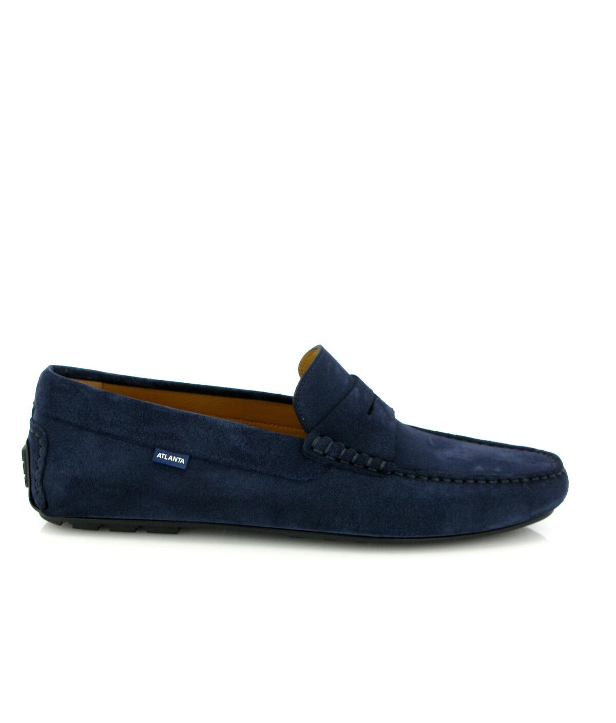 Mocassins City Loafers em Camurça Azul-marinho-1