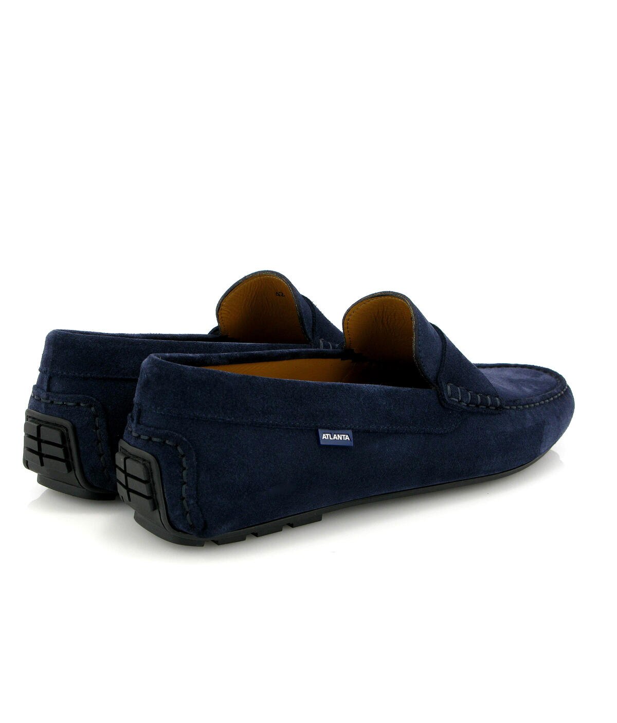 Mocassins City Loafers em Camurça Azul-marinho-4