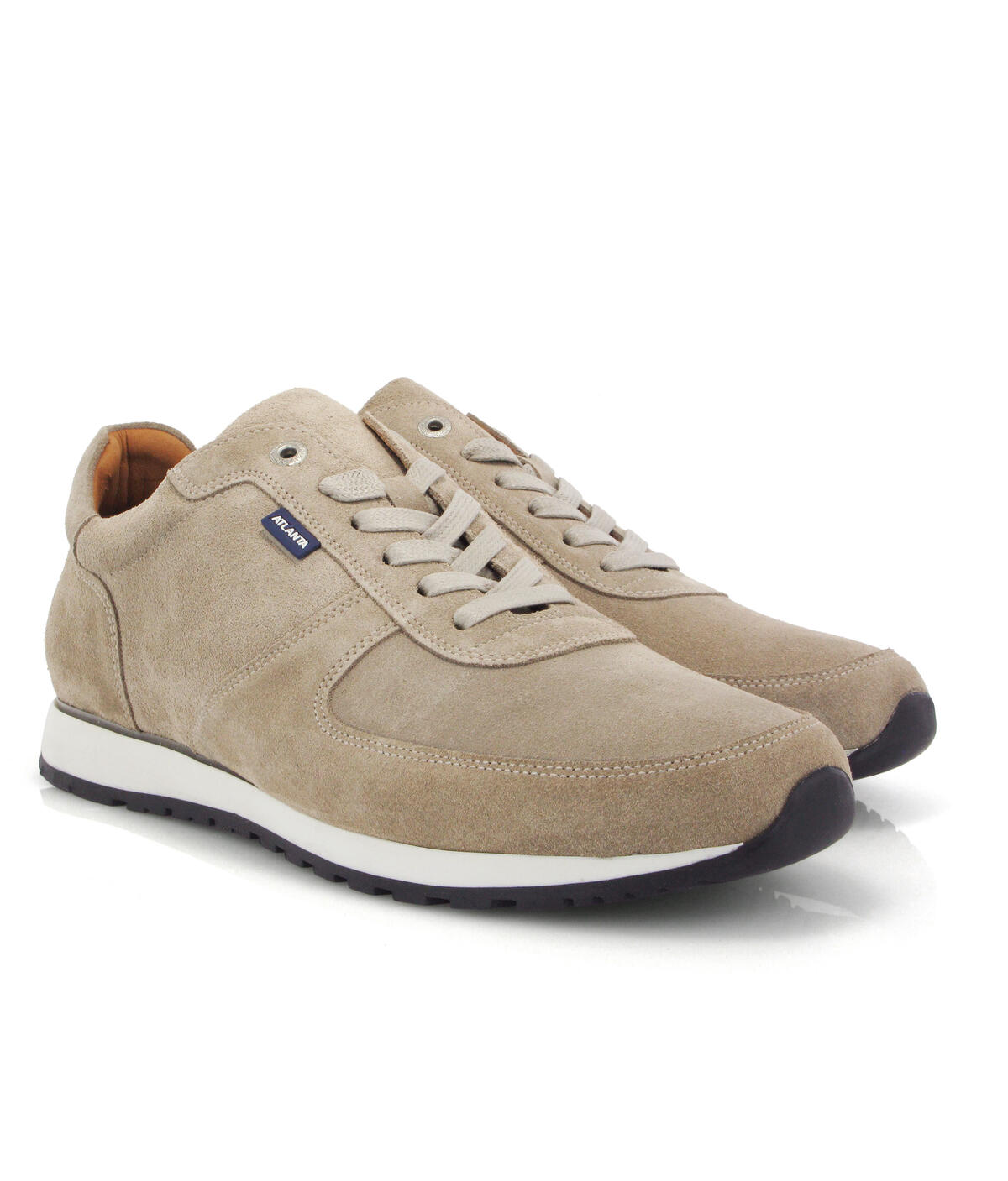 Sapatilhas em Camurça Bege-3