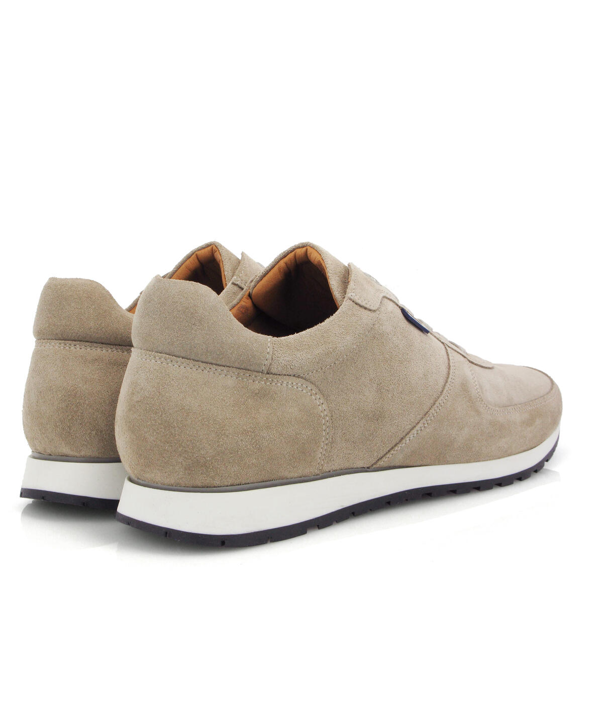 Sapatilhas em Camurça Bege-4