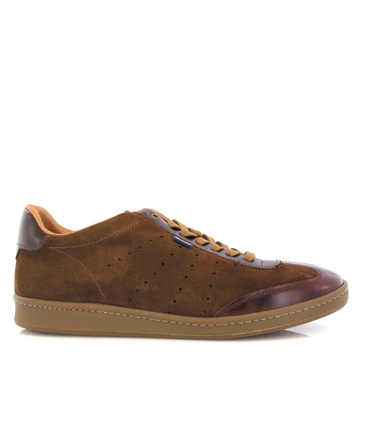 Sapatilhas T-Sneaker em Camurça e Pull Up Camel-1