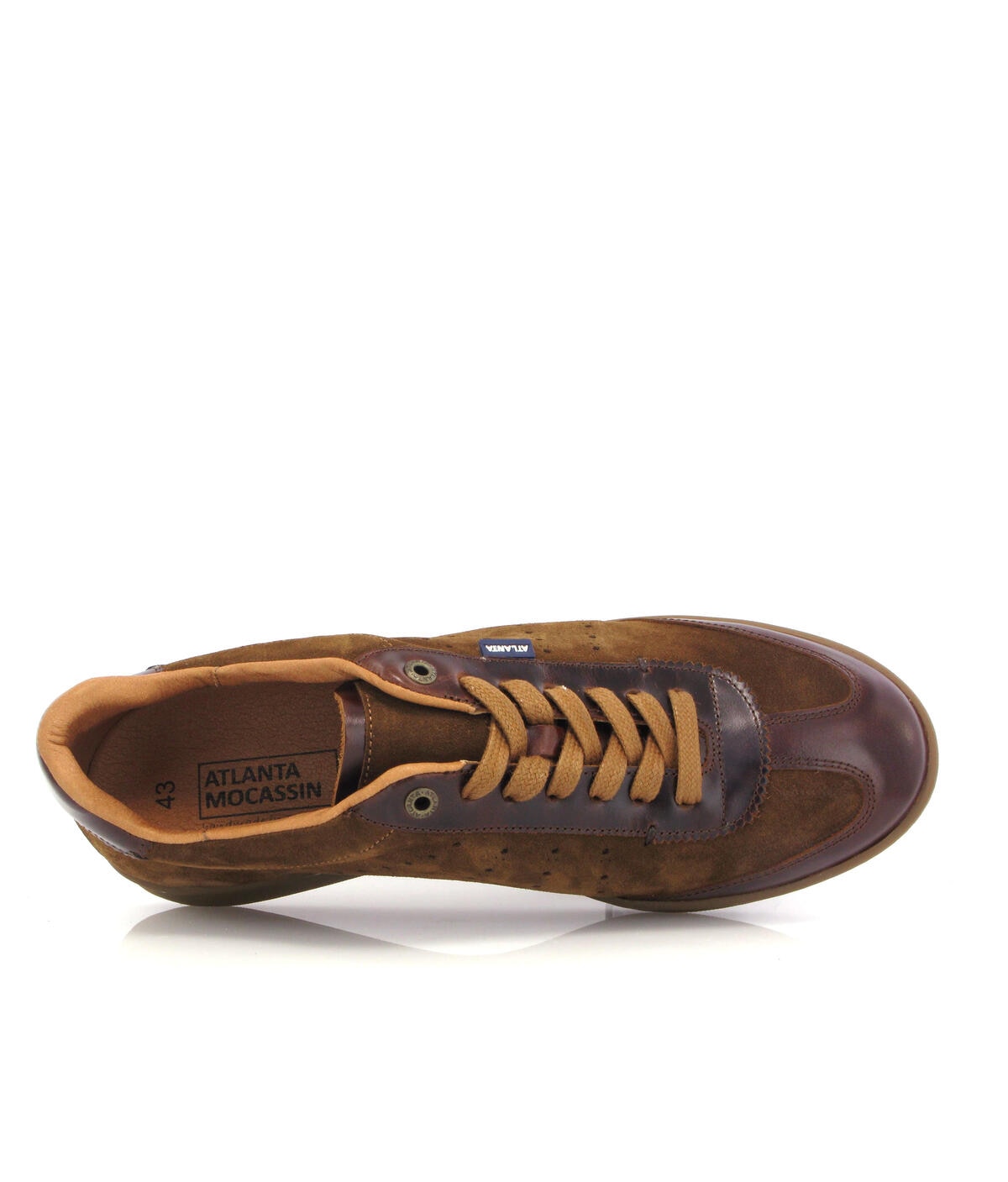 Sapatilhas T-Sneaker em Camurça e Pull Up Camel-5