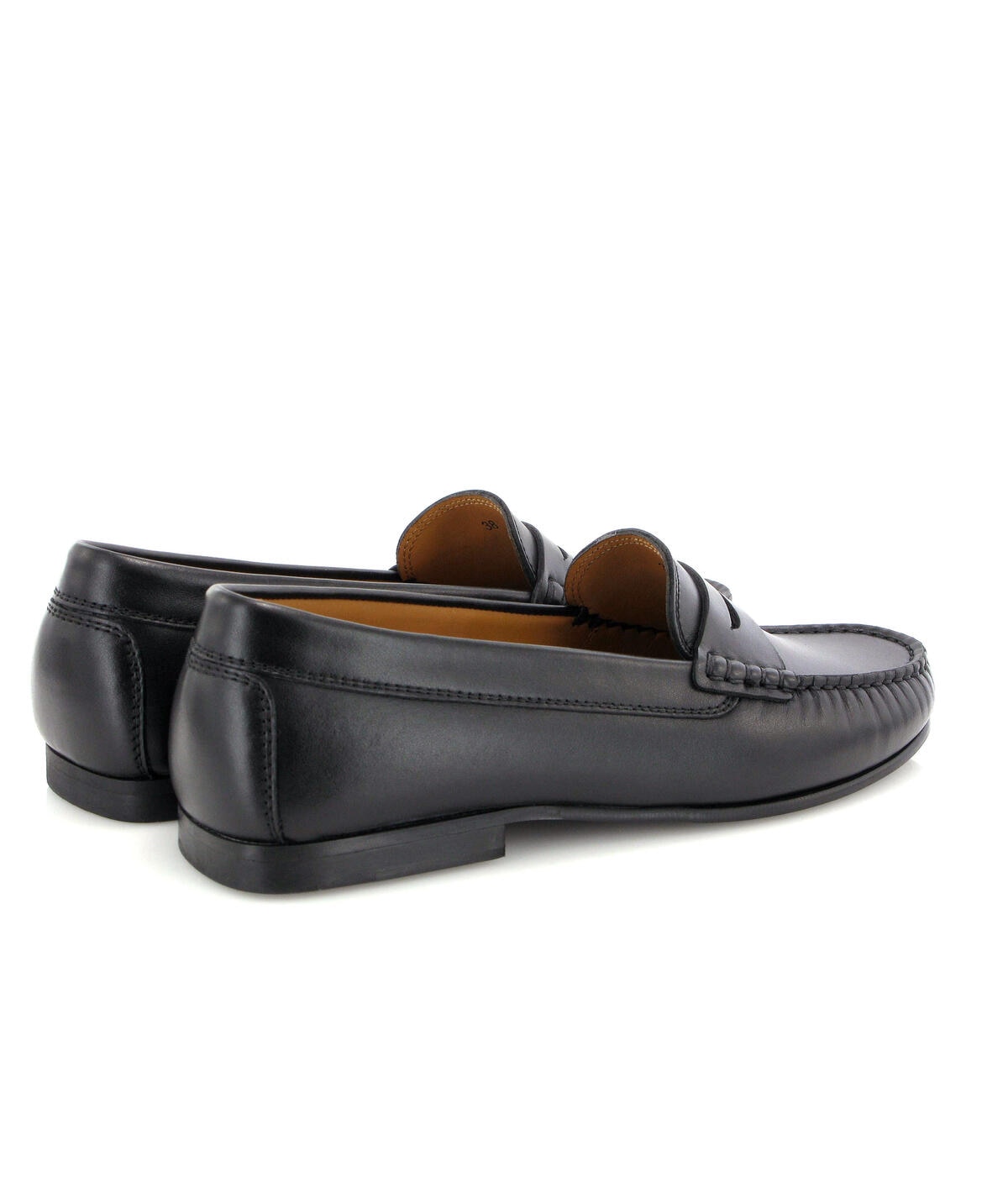 Loafers Yoki em Pele Preto-4