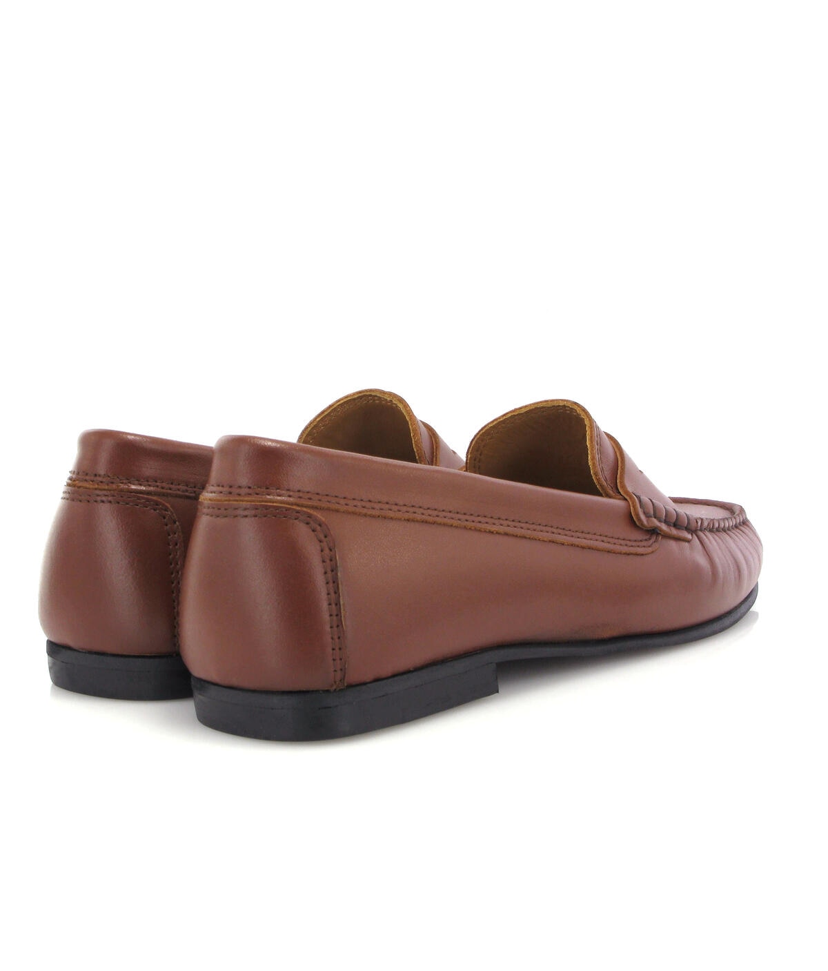 Loafers Yoki em Pele Camel-4