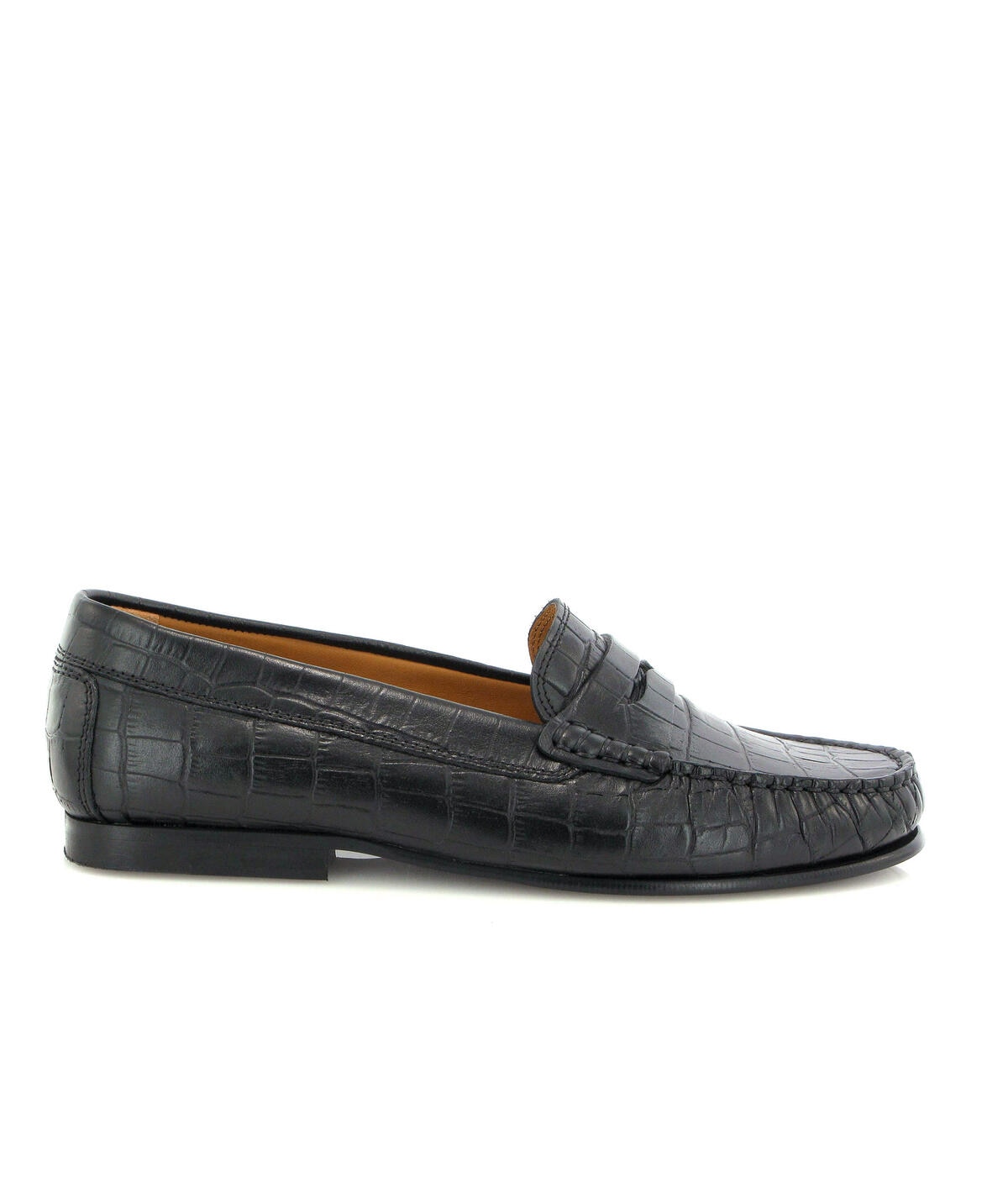 Imagem 0 de Loafers Yoki em Pele Efeito Croco