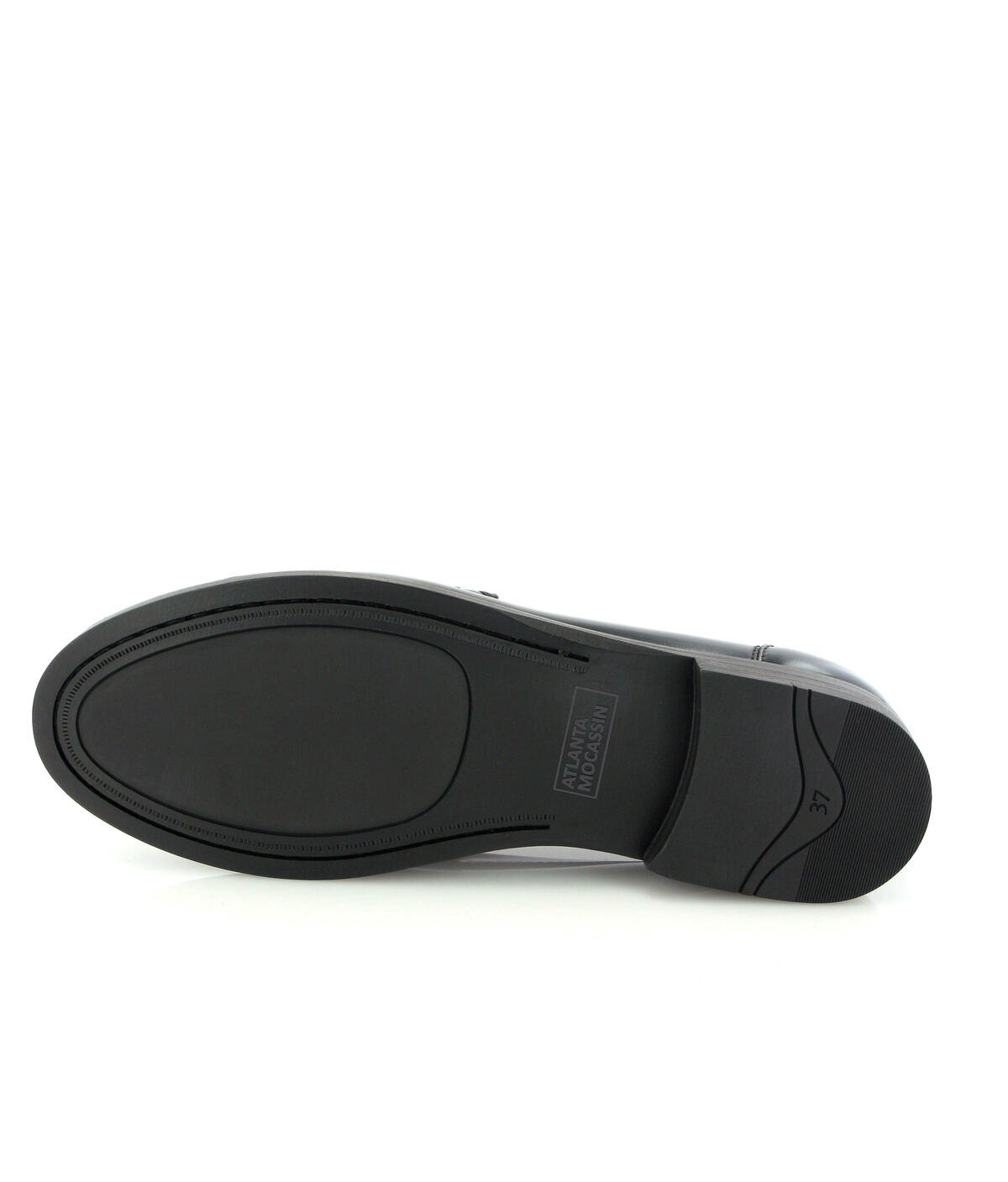 Loafers Sarah em Pele Polida Preto-6