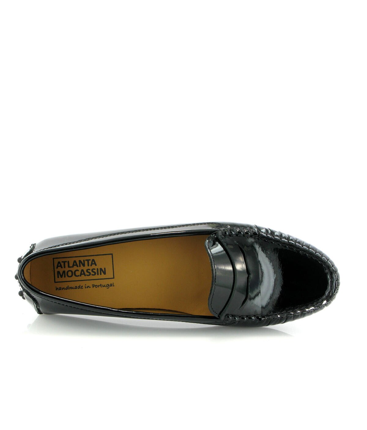 Drivers Michèle em Pele Verniz Preto-5