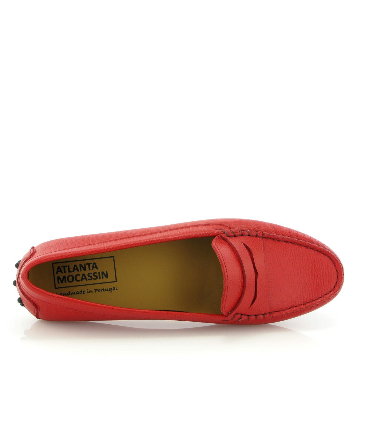 Drivers Michèle em Pele Gravada Vermelho-5