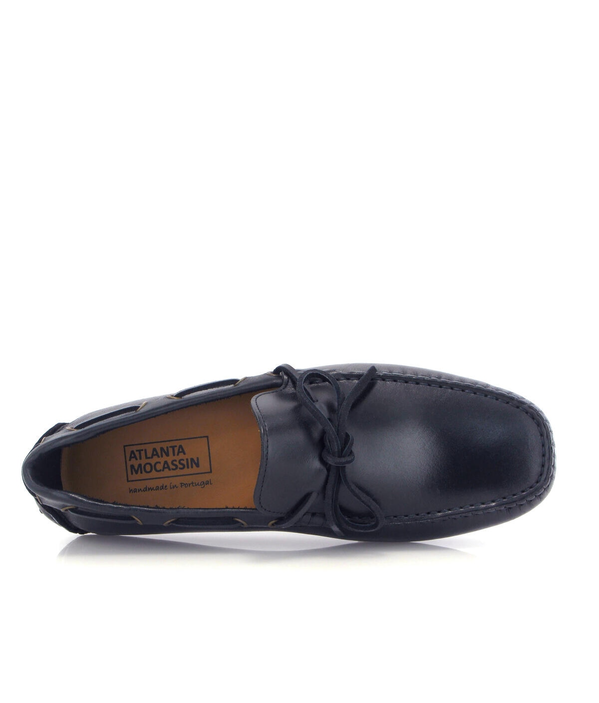 Mocassins City Drivers em Pele Pull Up Azul-marinho-5