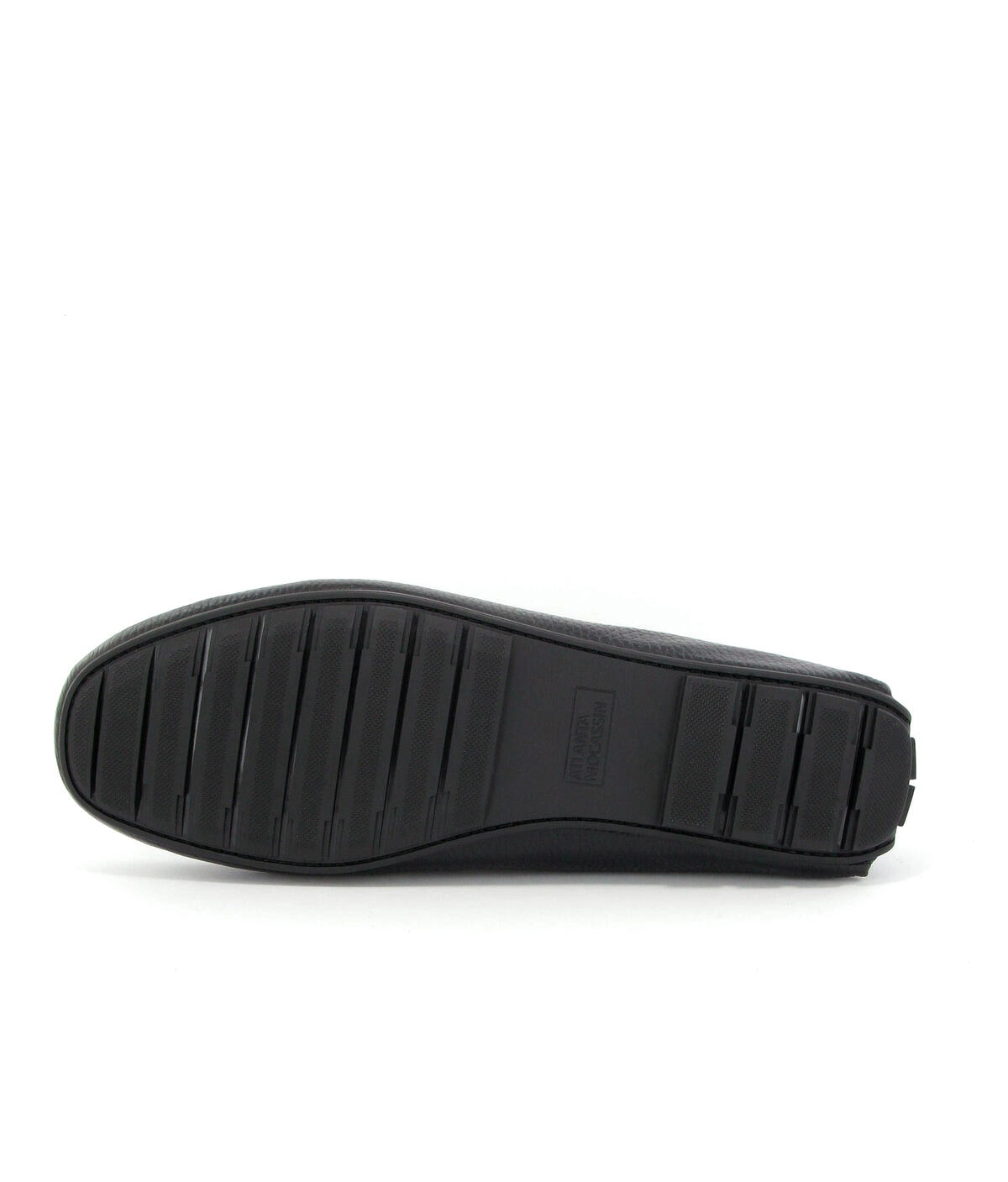 Mocassins City Loafers em Pele Gravada Preto-6