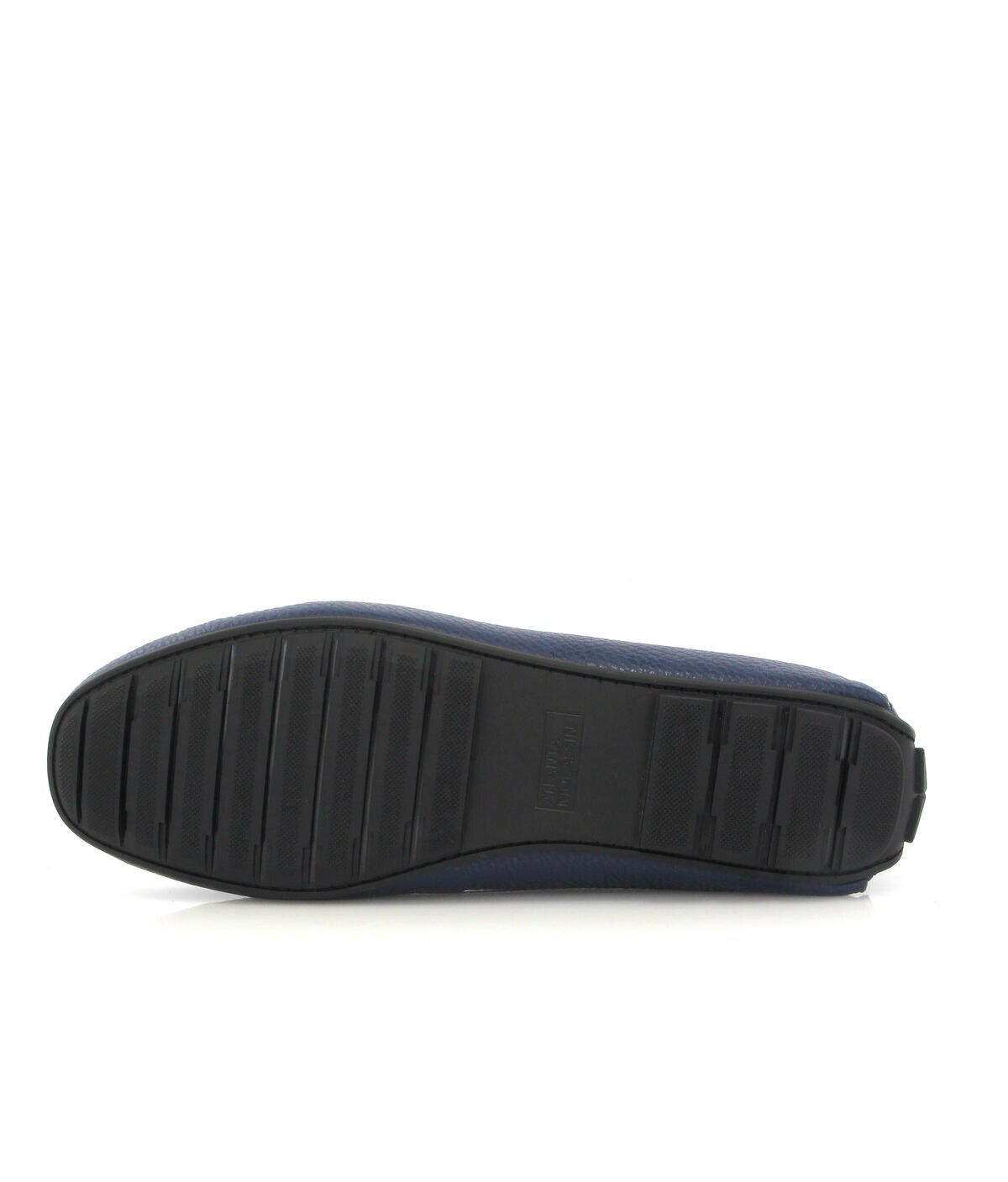Mocassins City Loafers em Pele Gravada Azul-marinho-6