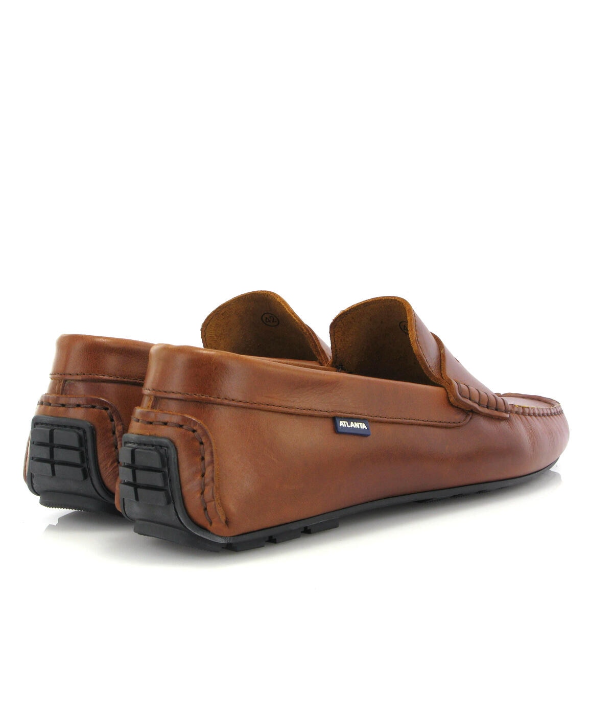 Mocassins City Loafers em Pele Pull Up Castanho-4