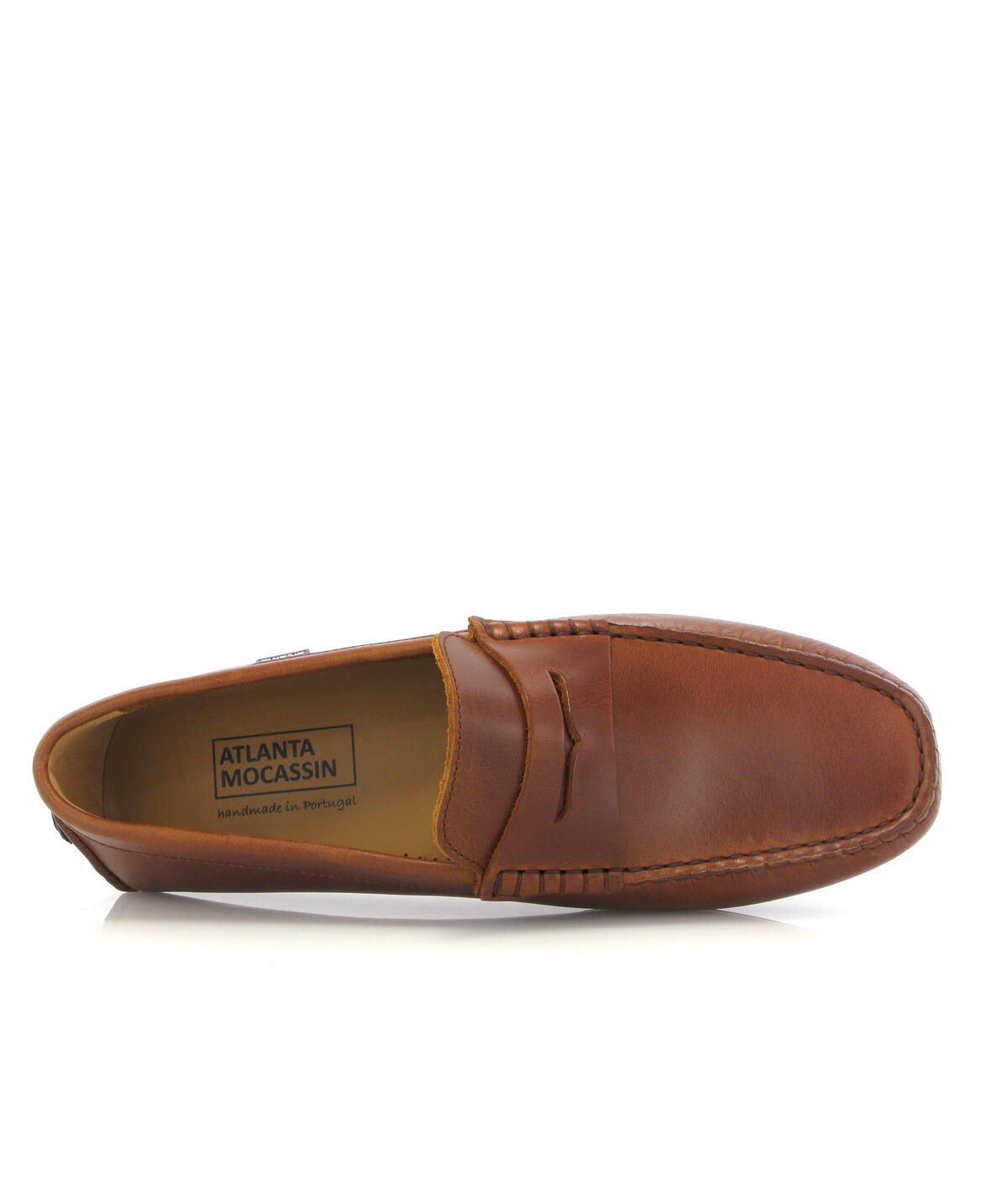 Mocassins City Loafers em Pele Pull Up Castanho-5