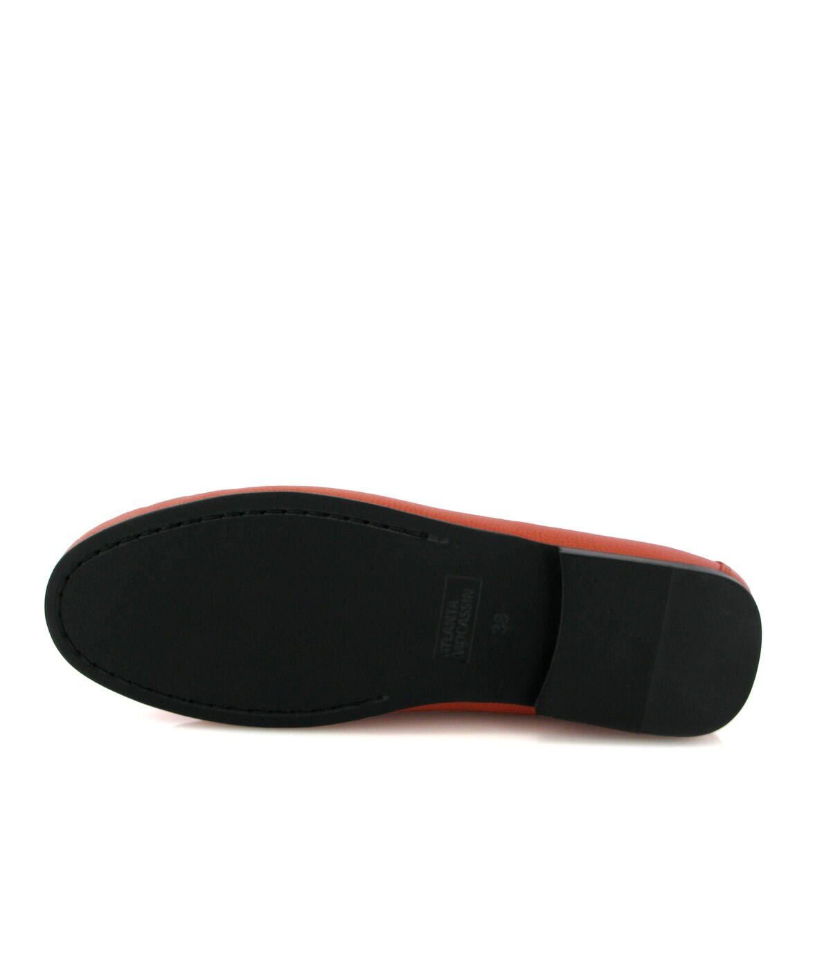 Loafers Yoki em Pele Gravada Coral-6