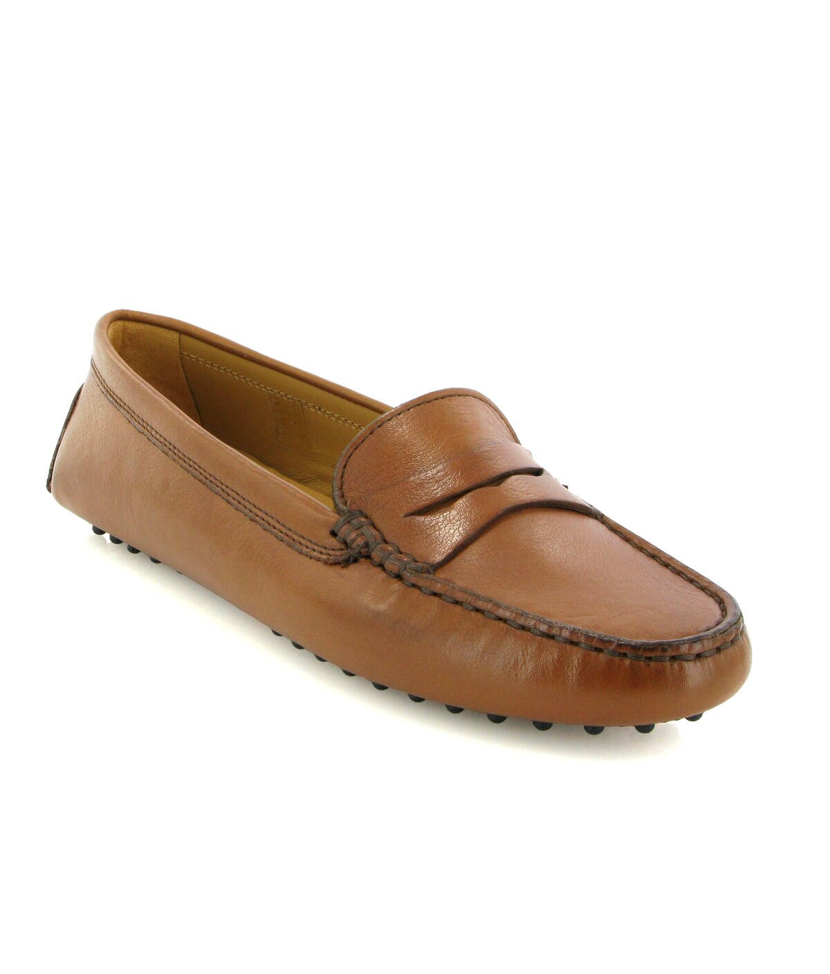 Drivers Michèle em Pele Camel-2