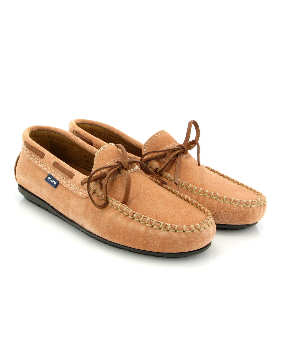 Mocassins Originals Hazel Laces em Camurça Salmão-3