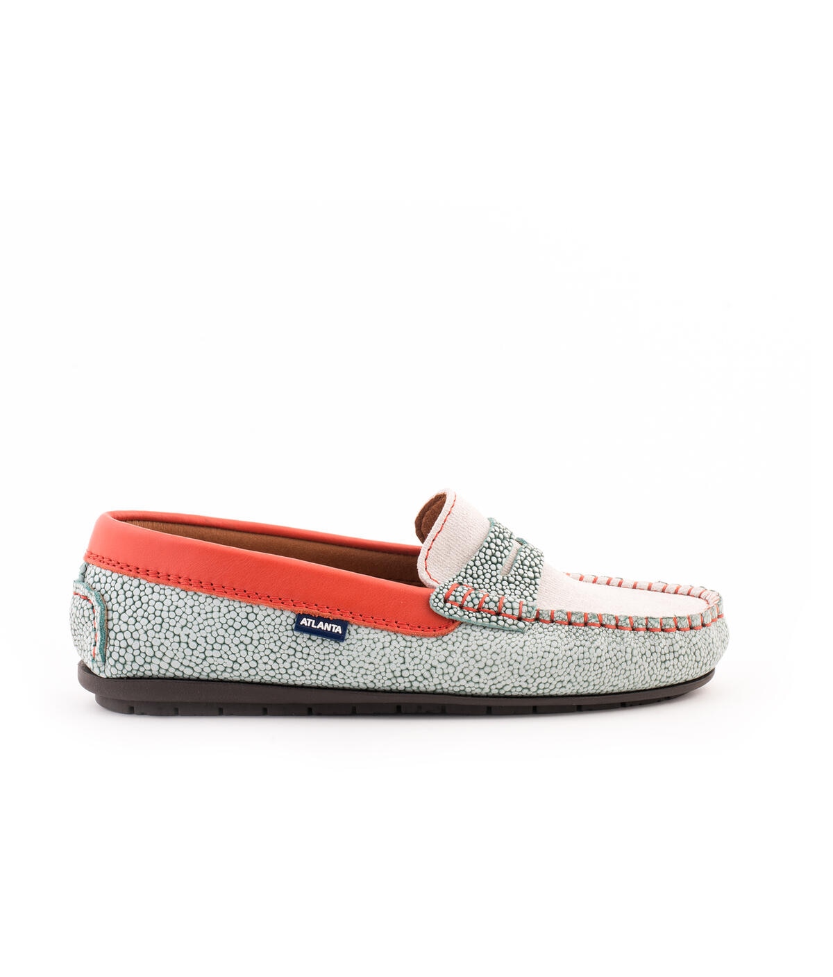 Mocassins Originals Penny em Pele Gravada Multicolor-1