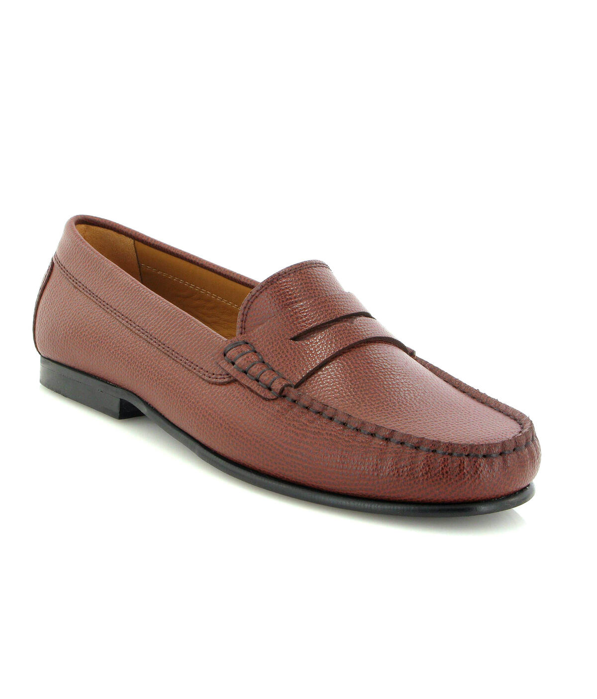 Loafers Yoki em Pele Gravada Camel-2