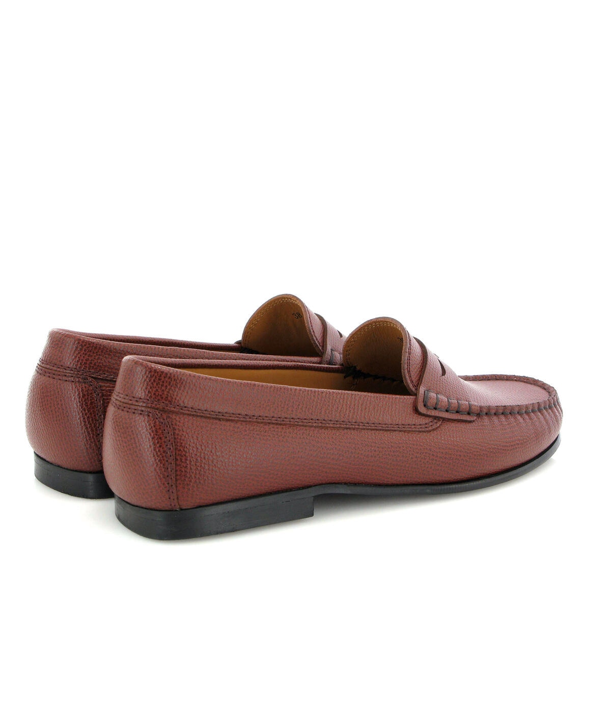 Loafers Yoki em Pele Gravada Camel-4