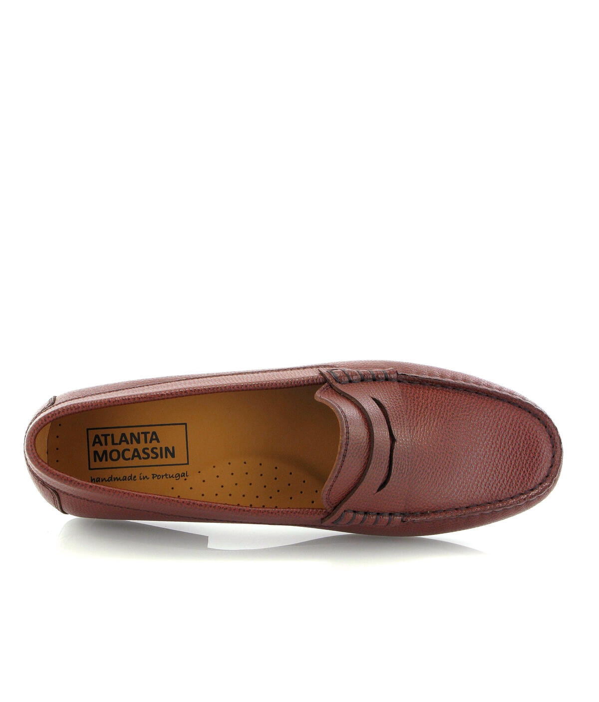 Loafers Yoki em Pele Gravada Camel-5