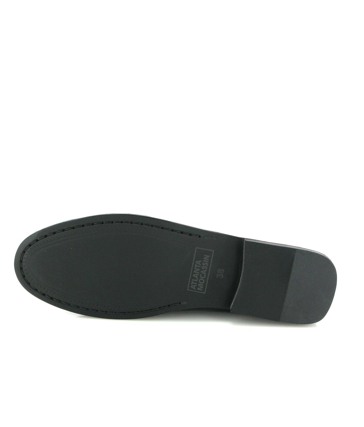 Loafers Yoki em Pele Gravada Azul-6