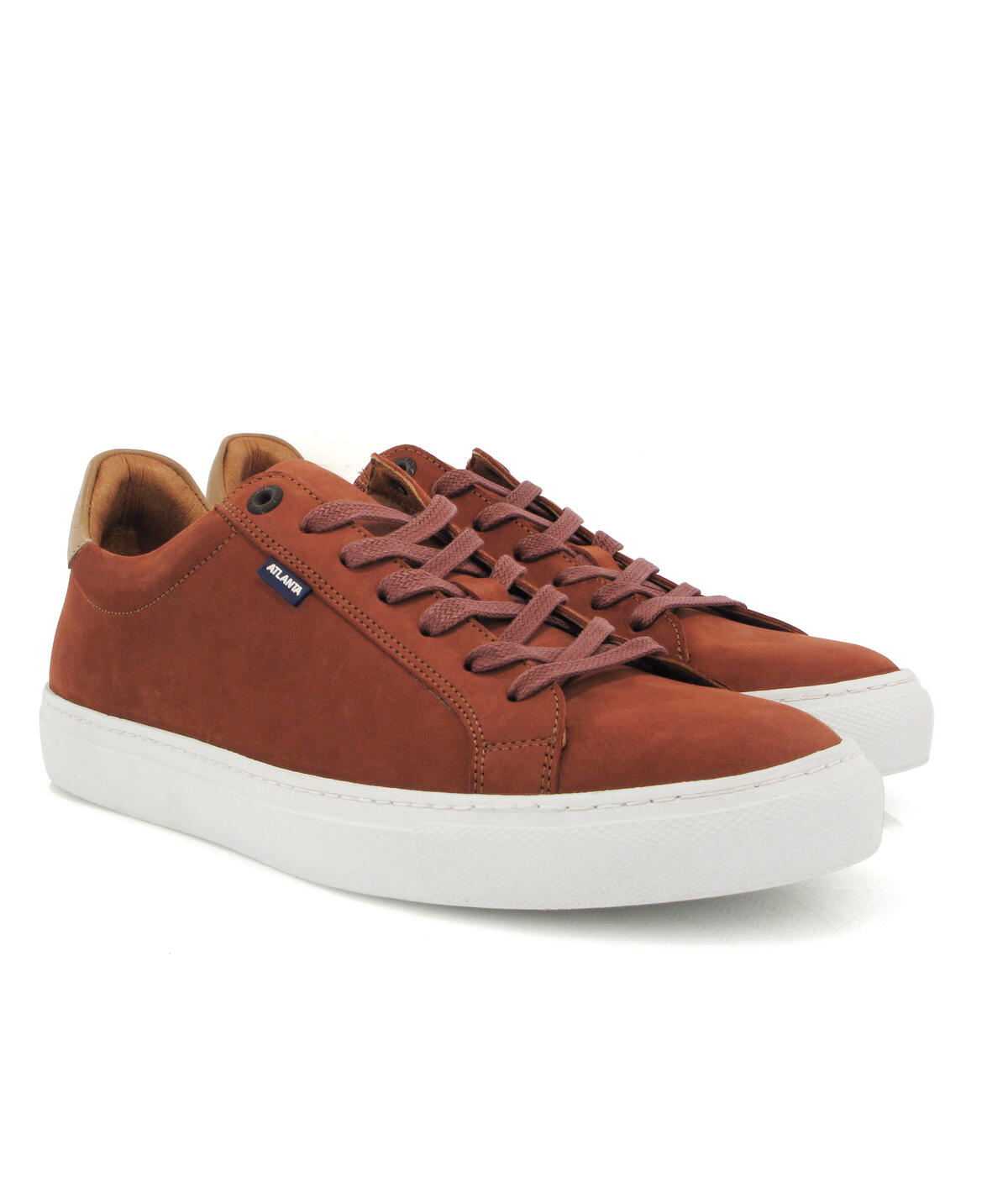 Sapatilhas em Pele Nobuck Castanho-3
