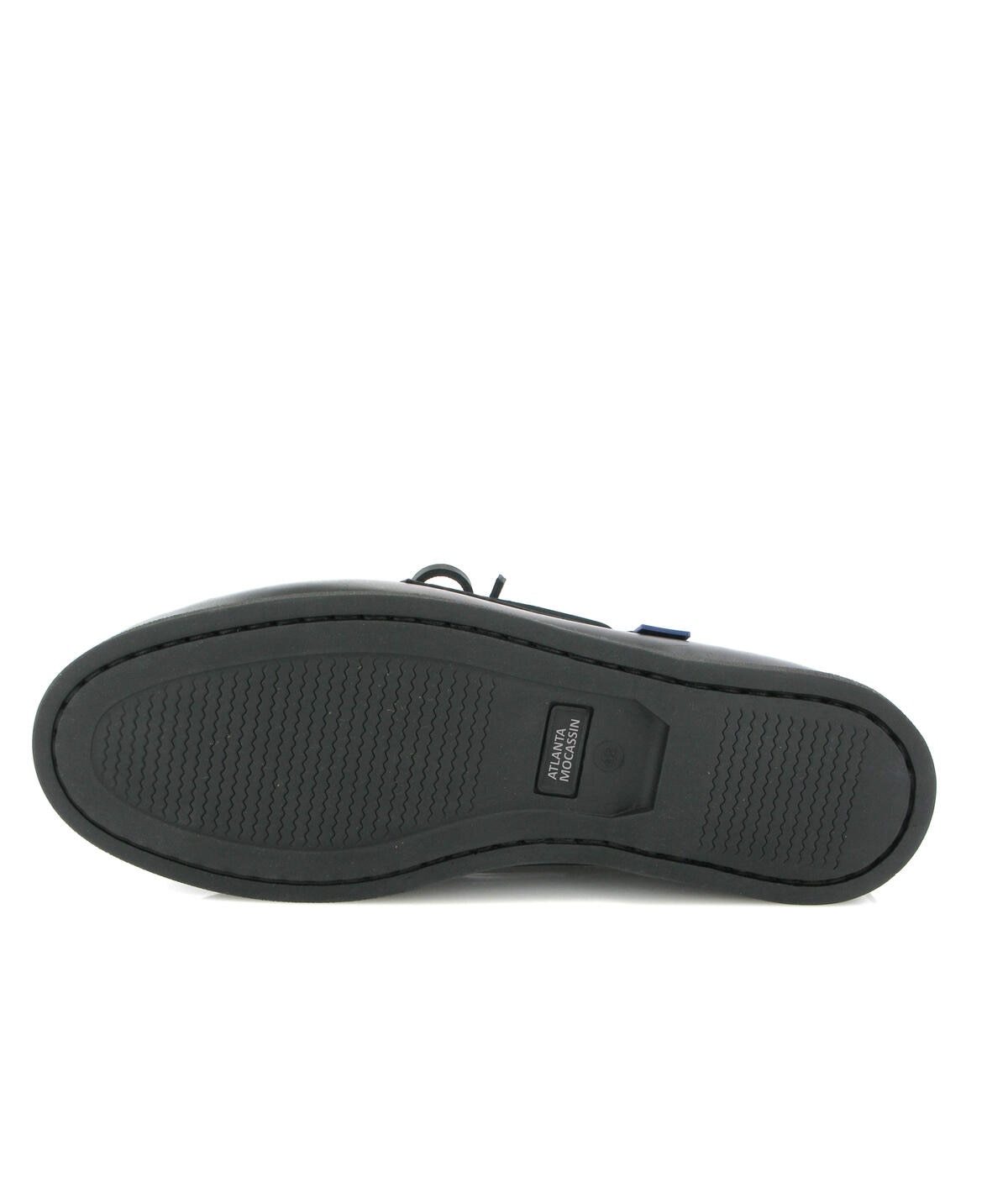 Sapatos de Vela em Pele Pull Up Preto-6