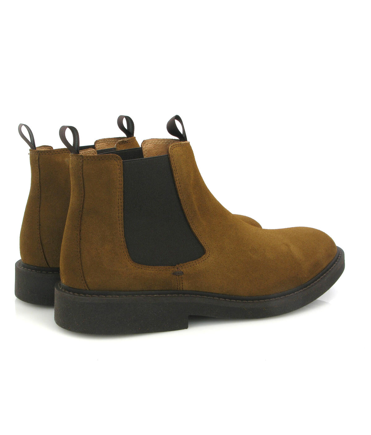 Botas Chelsea em Camurça Camel-4