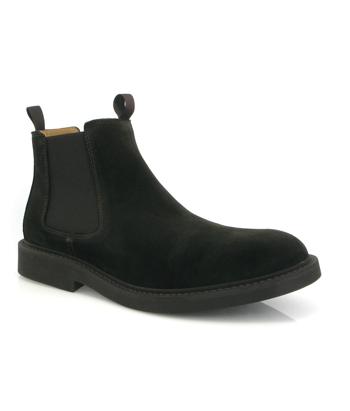 Botas Chelsea em Camurça Castanho-escuro-2