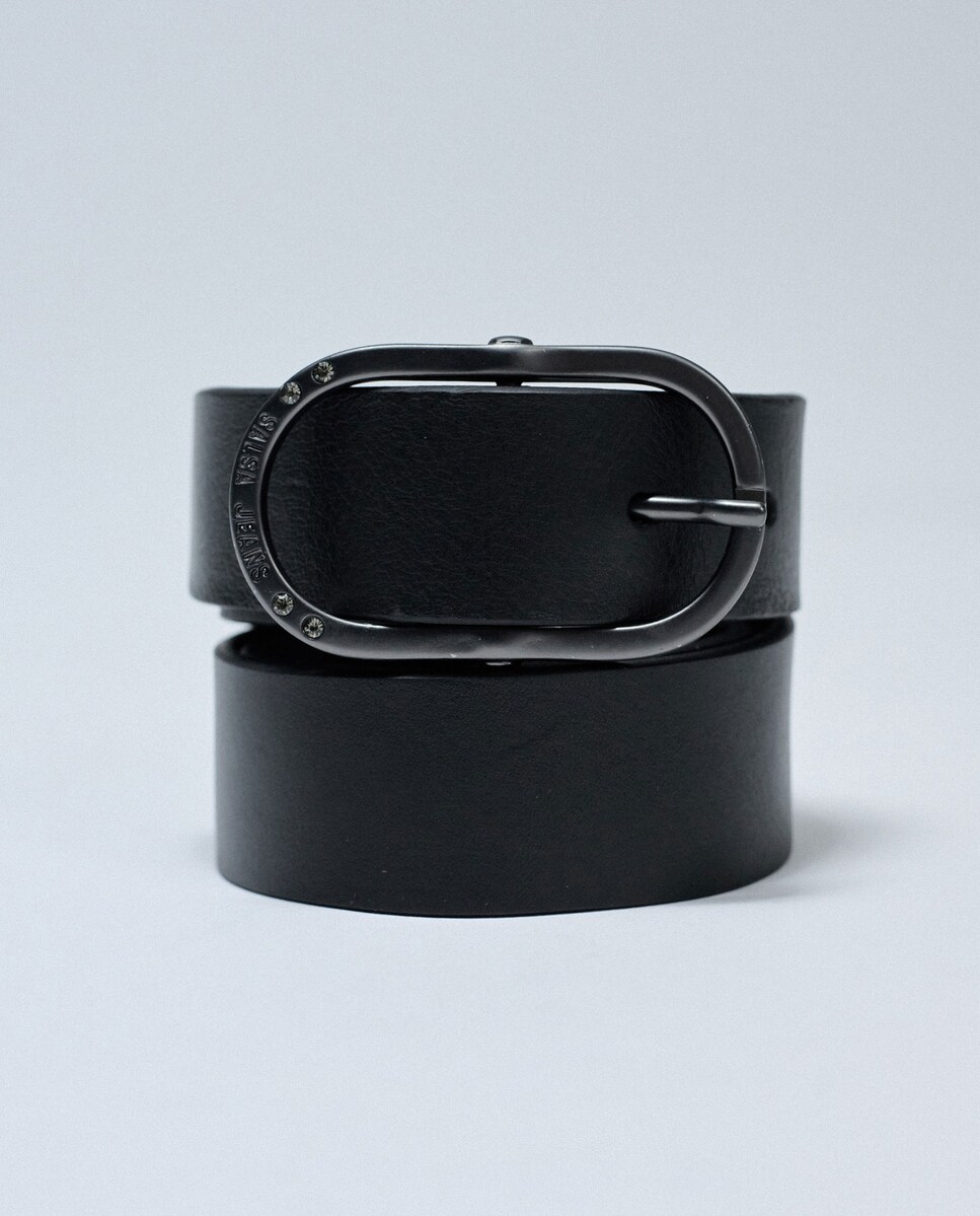 Cinto de Pele Preto-3