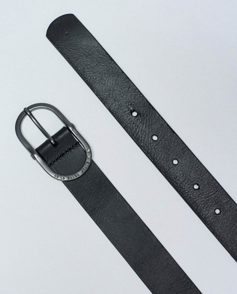 Cinto de Pele Preto-4