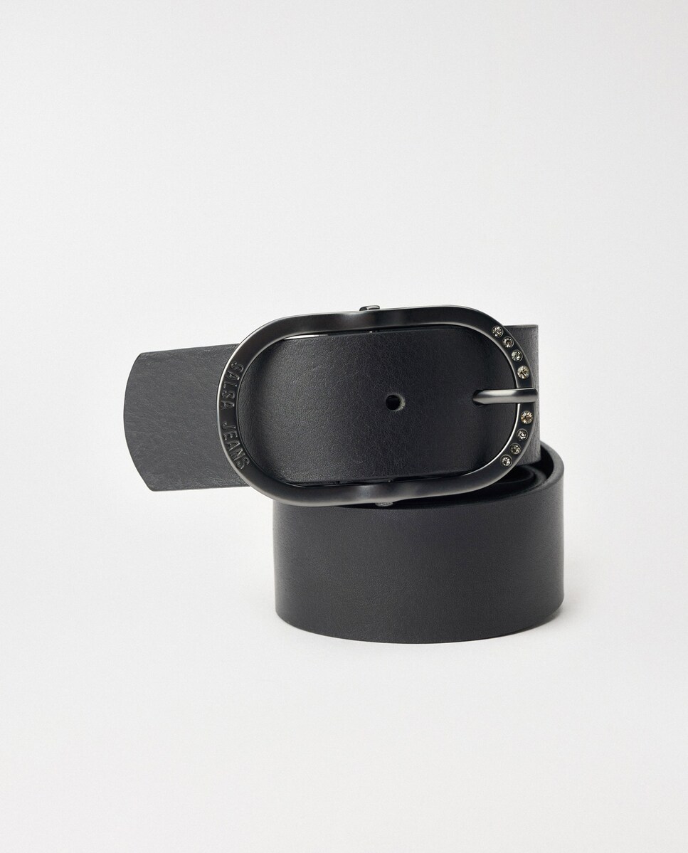 Cinto de Pele Preto-2