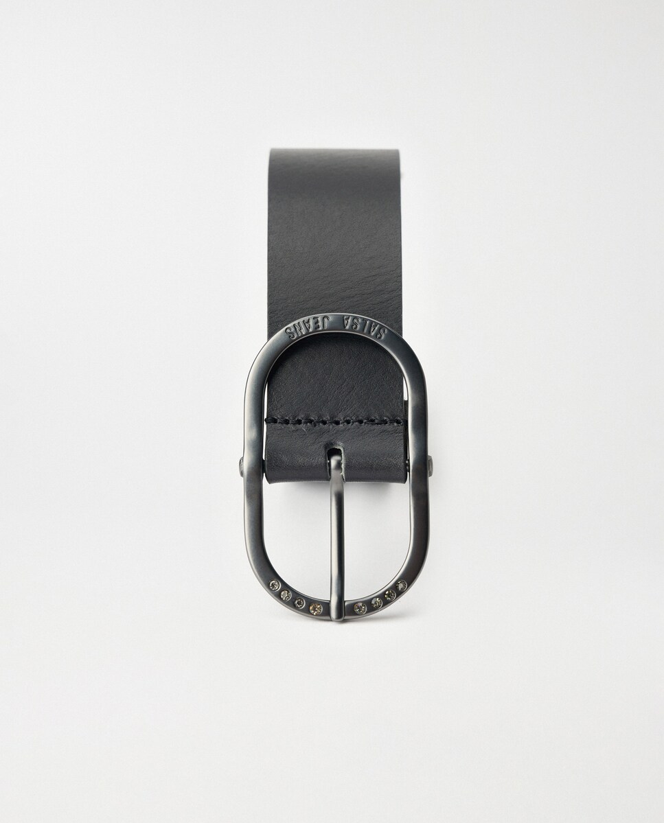 Cinto de Pele Preto-3