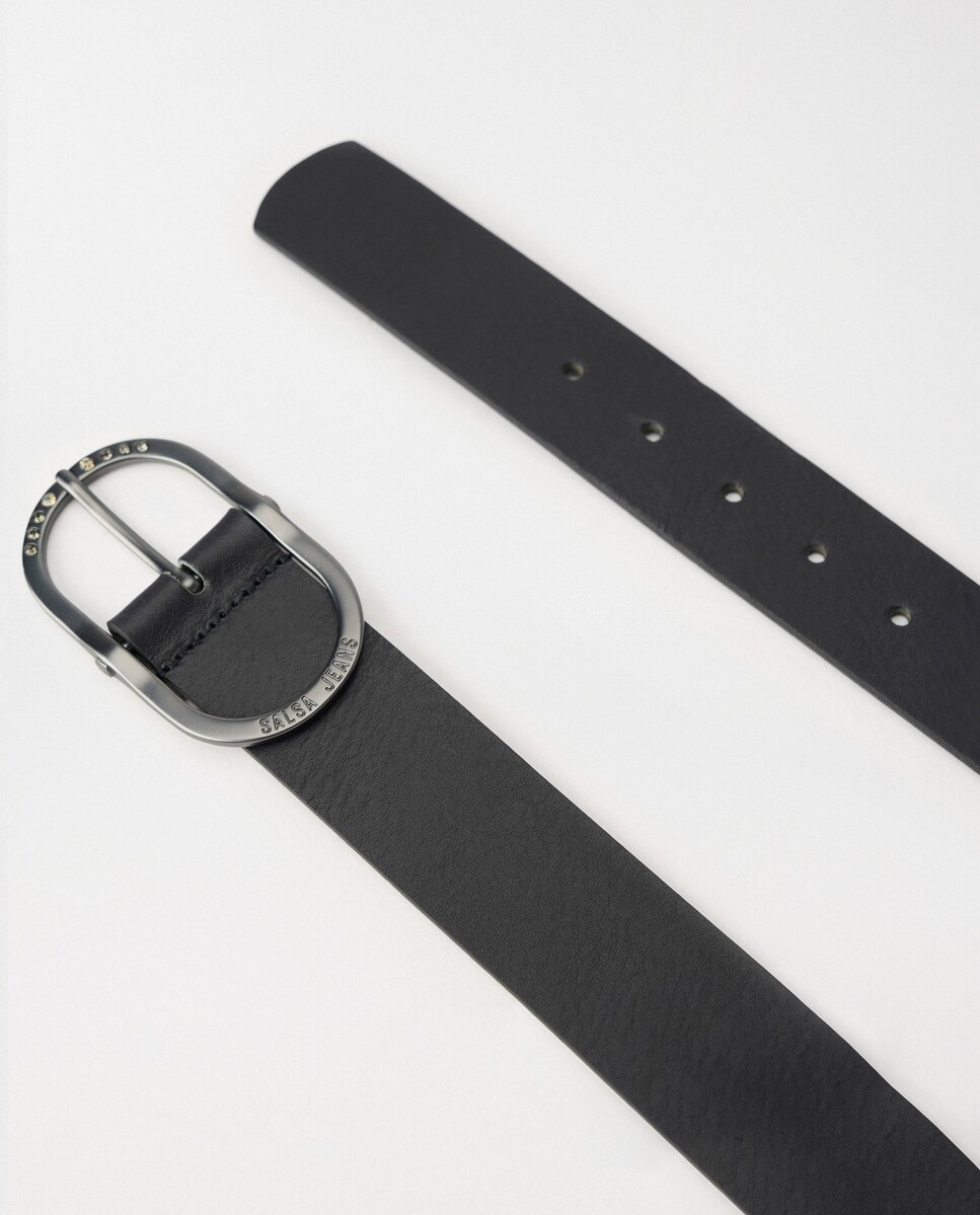 Cinto de Pele Preto-4