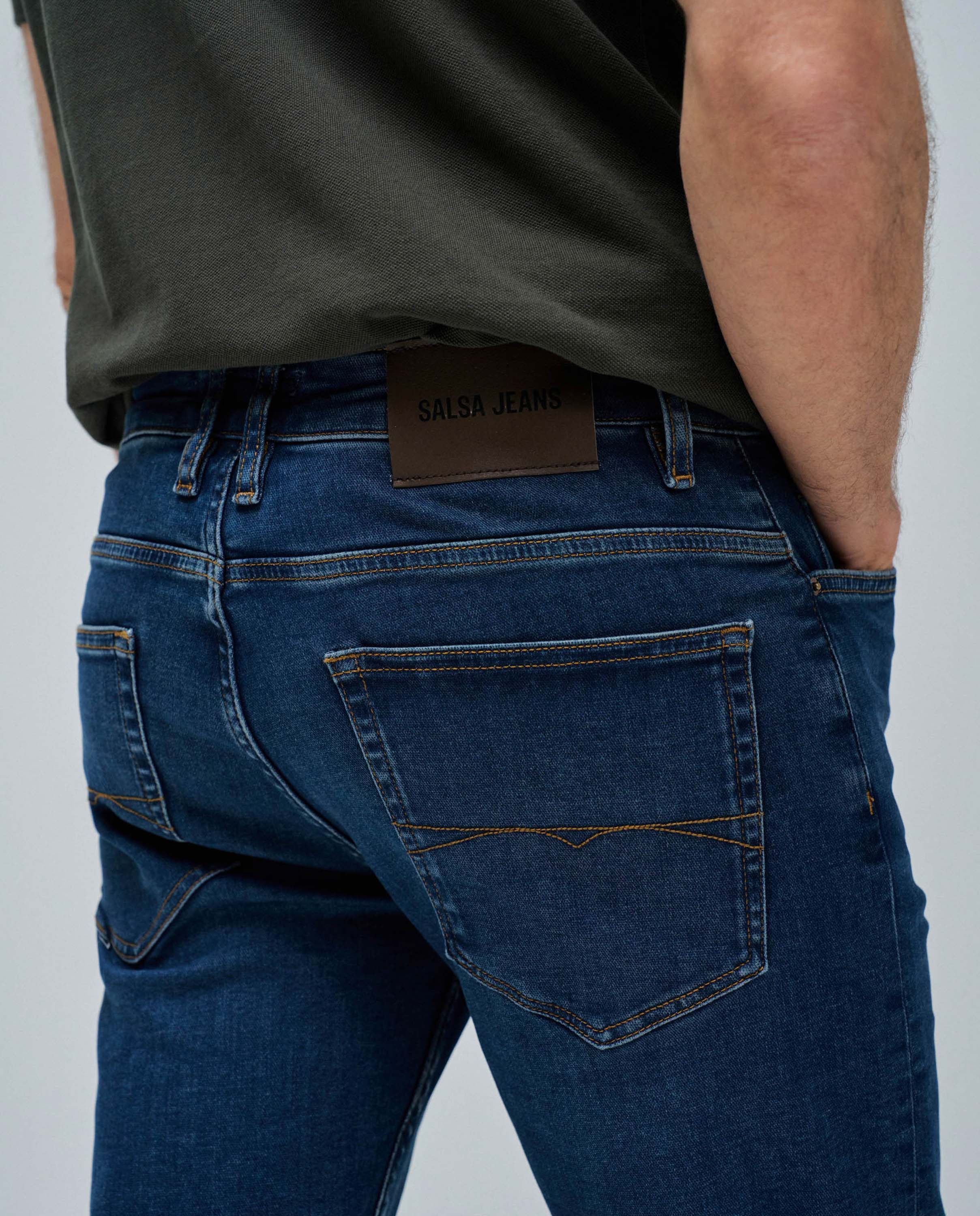 Jeans Regular Fit Azul-4