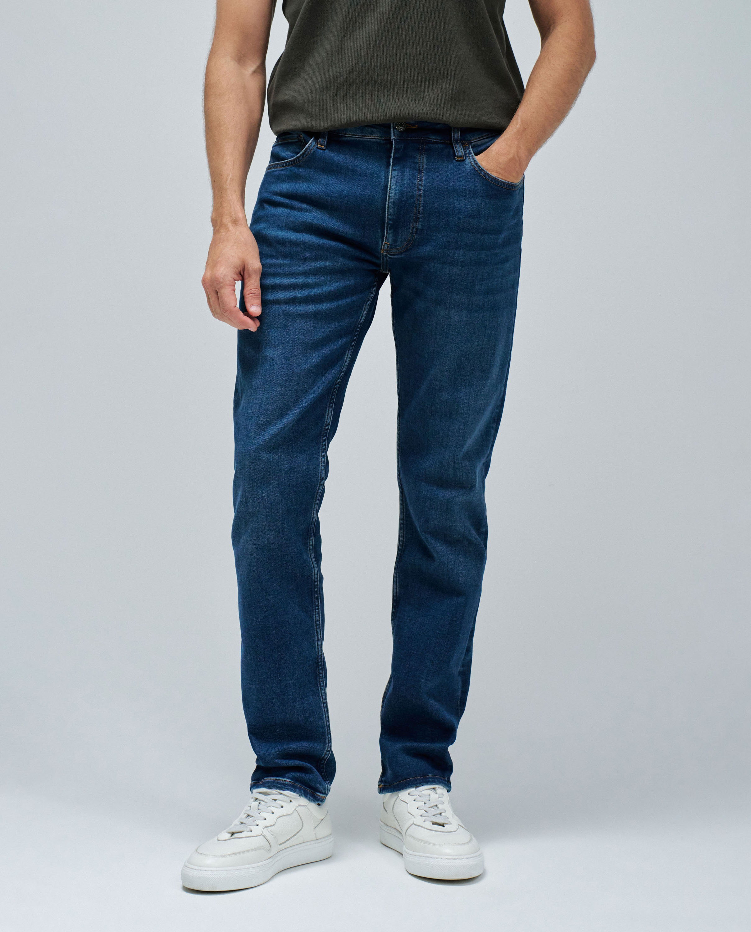 Jeans Regular Fit Azul-5