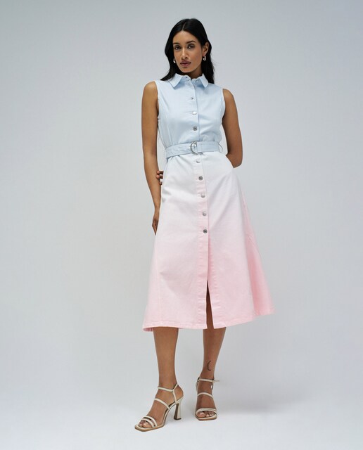 Imagem 0 de Vestido Midi em Denim