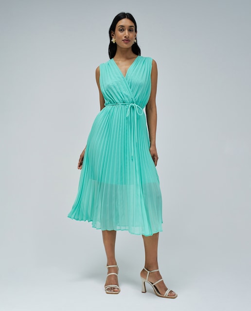 Imagem 0 de Vestido Midi Plissado