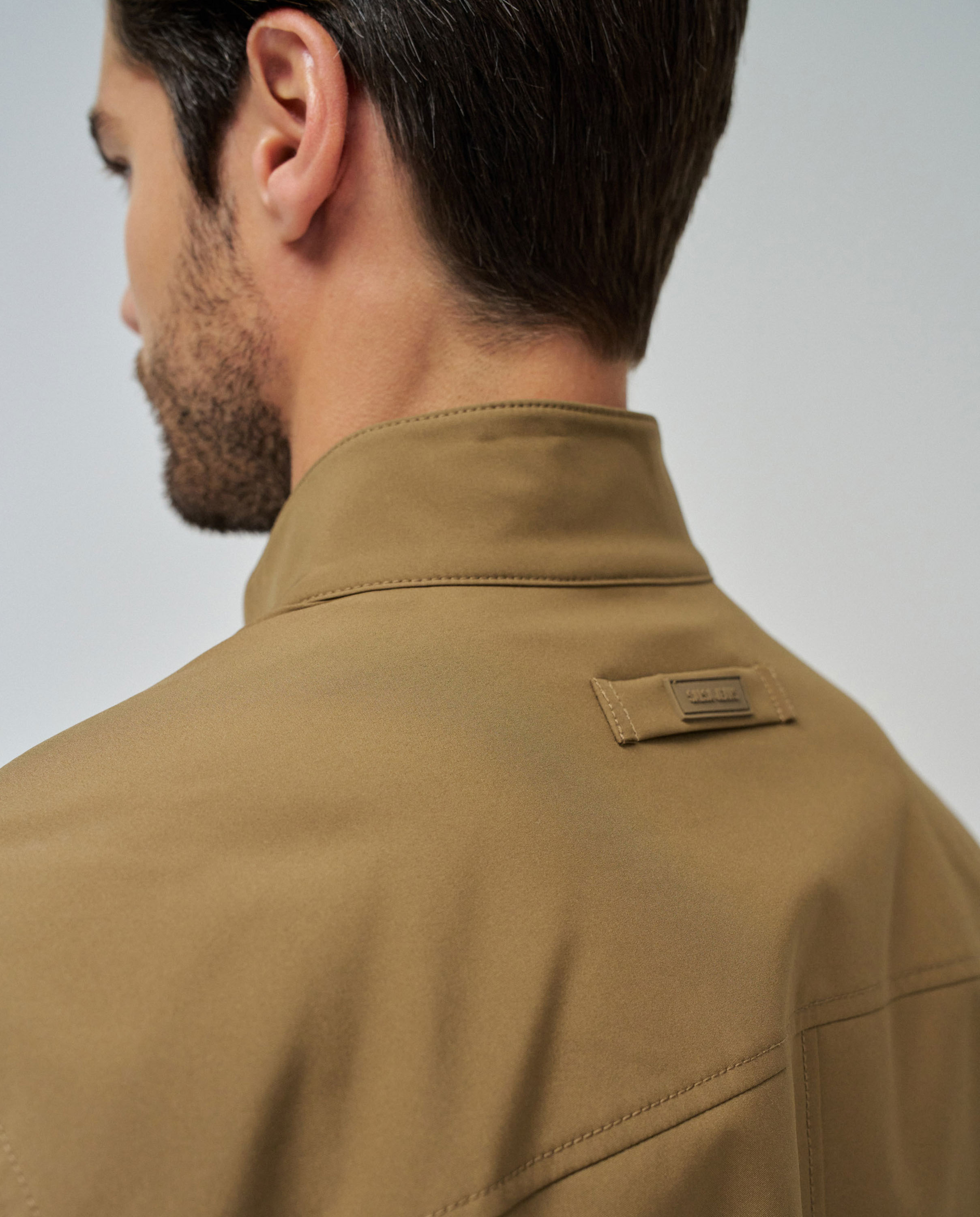 Blusão Bomber Castanho-4