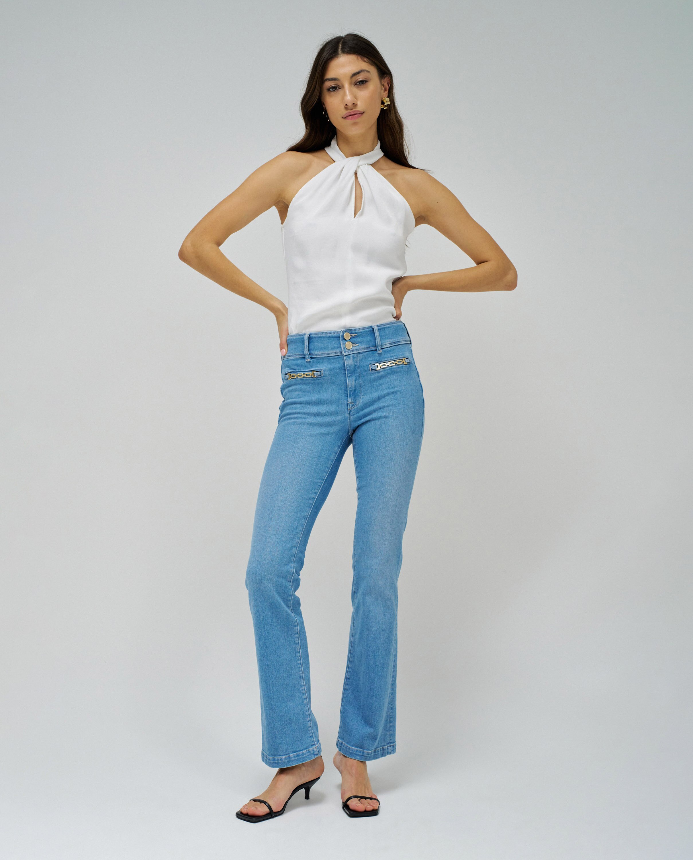 Jeans Secret Push In Bootcut Azul-1