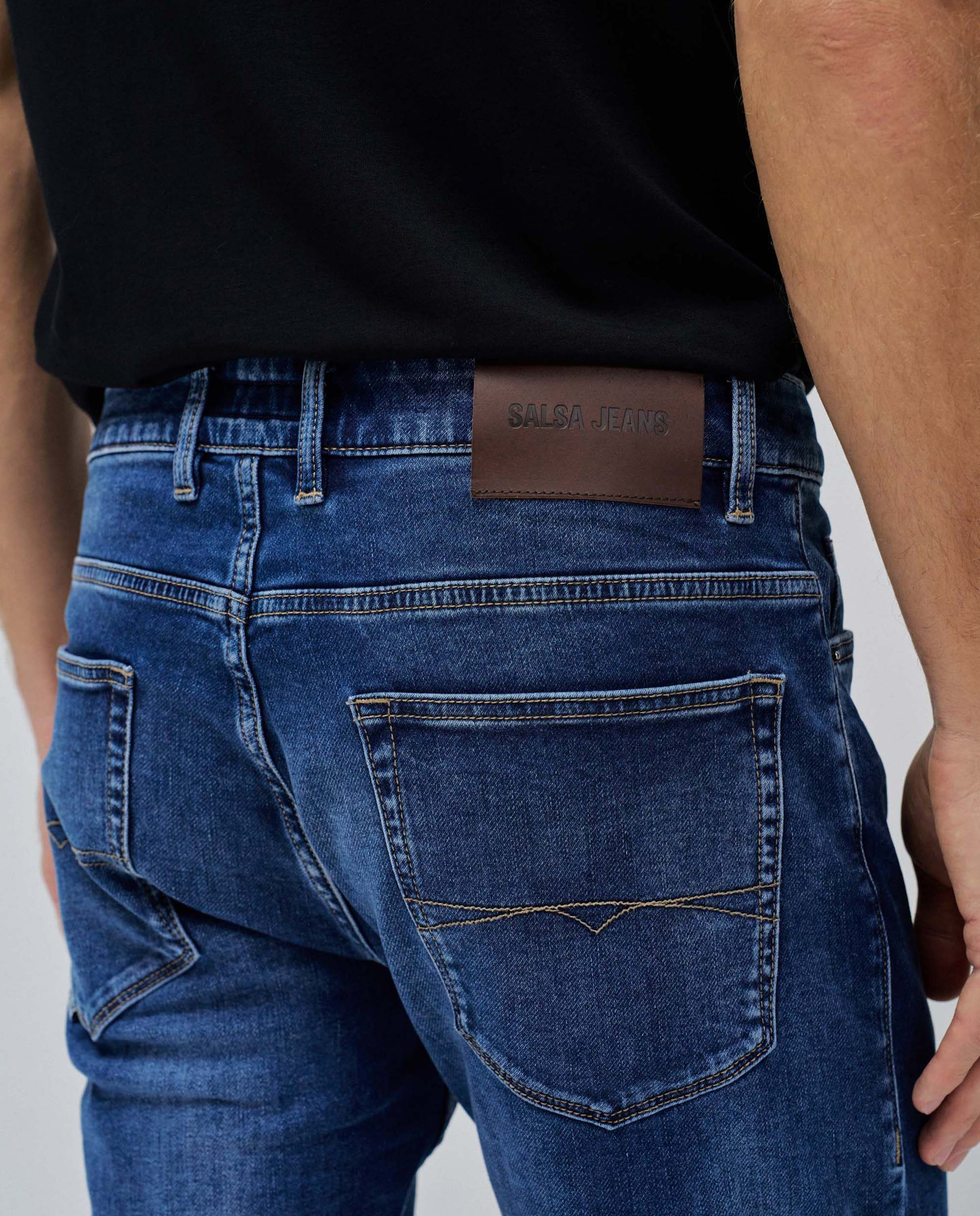 Jeans Regular Fit Azul-4