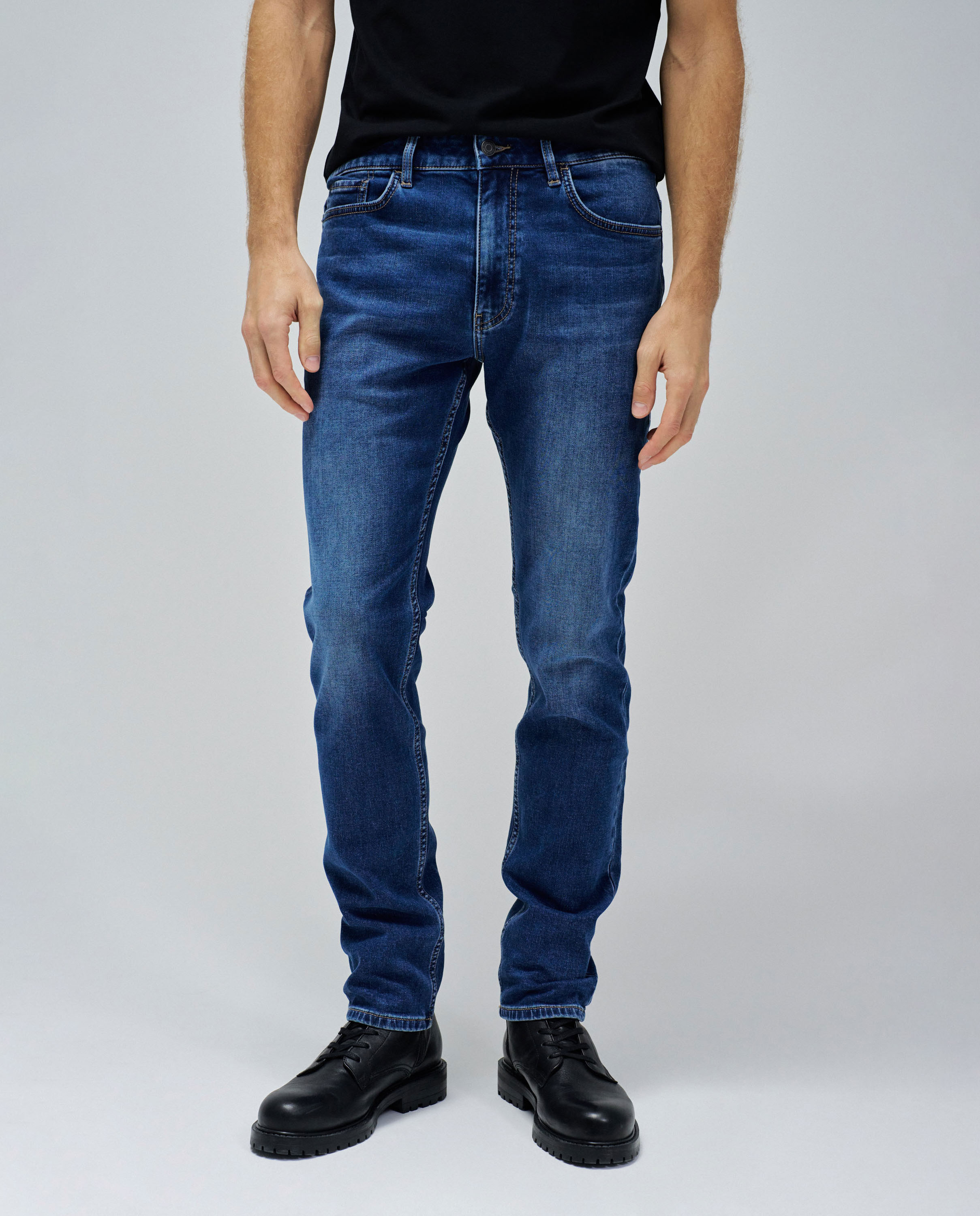 Jeans Regular Fit Azul-5