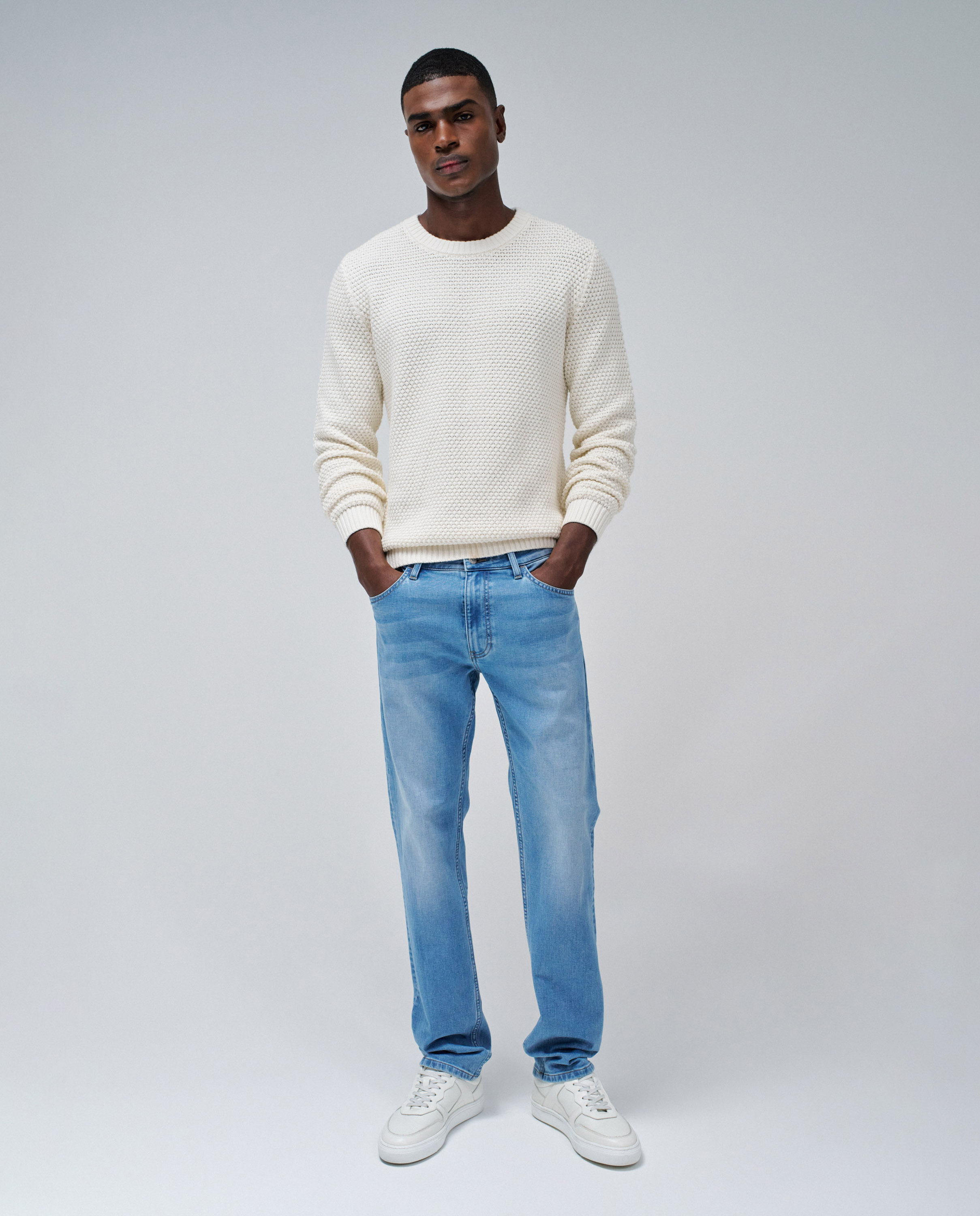 Jeans Regular Fit Azul-1