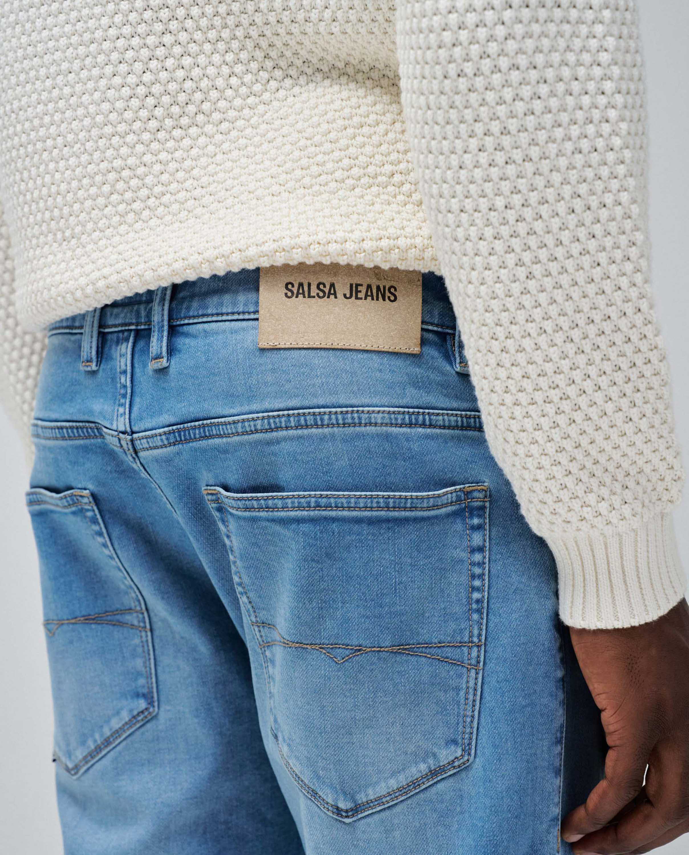 Jeans Regular Fit Azul-4