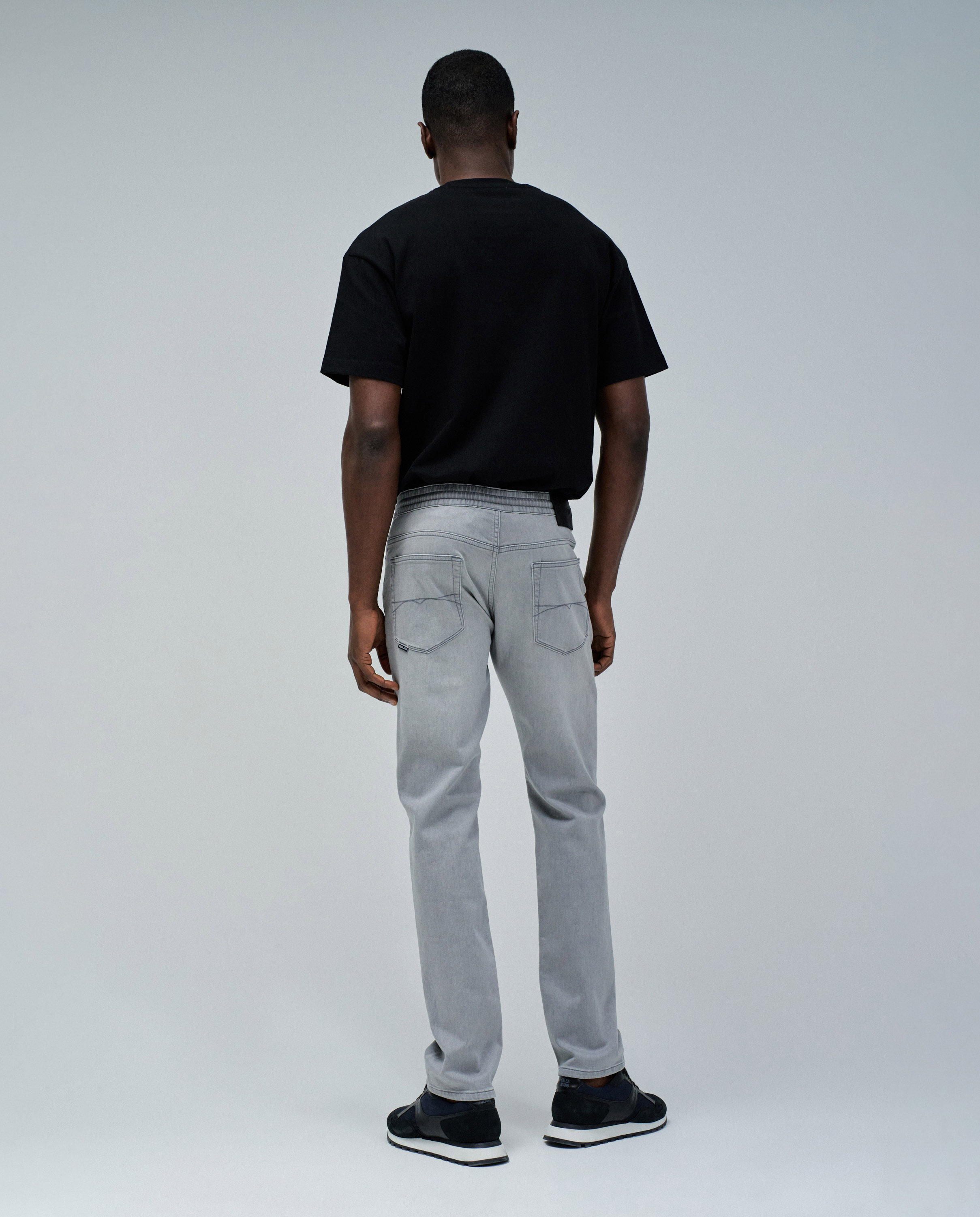 Calças Jogger S-activ Fit Regular Prata-3