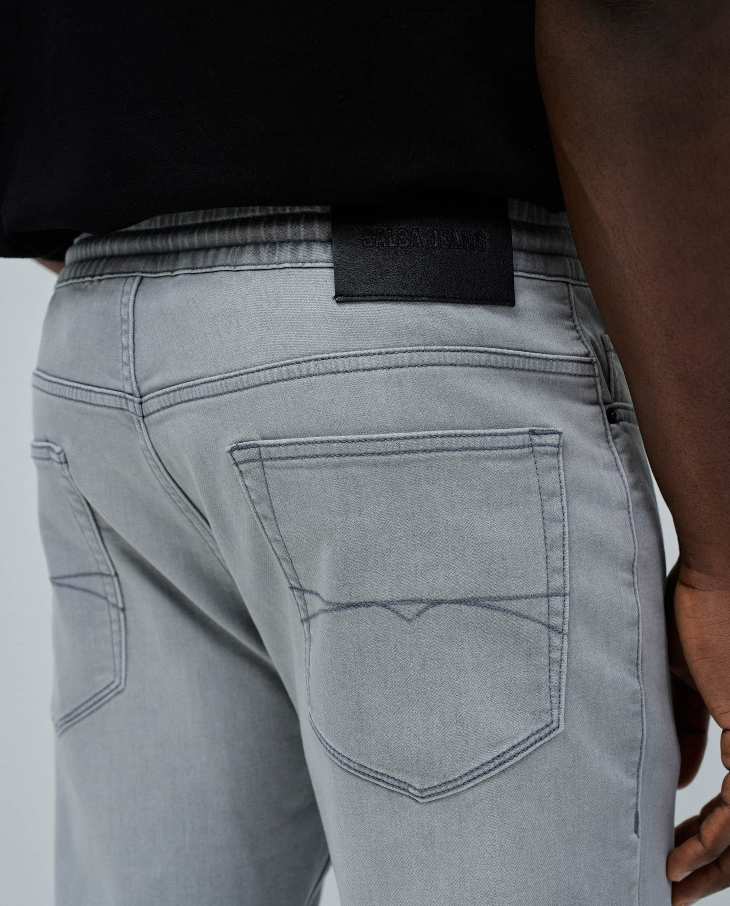 Calças Jogger S-activ Fit Regular Prata-4