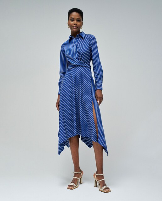 Imagem 0 de Vestido Midi Assimétrico