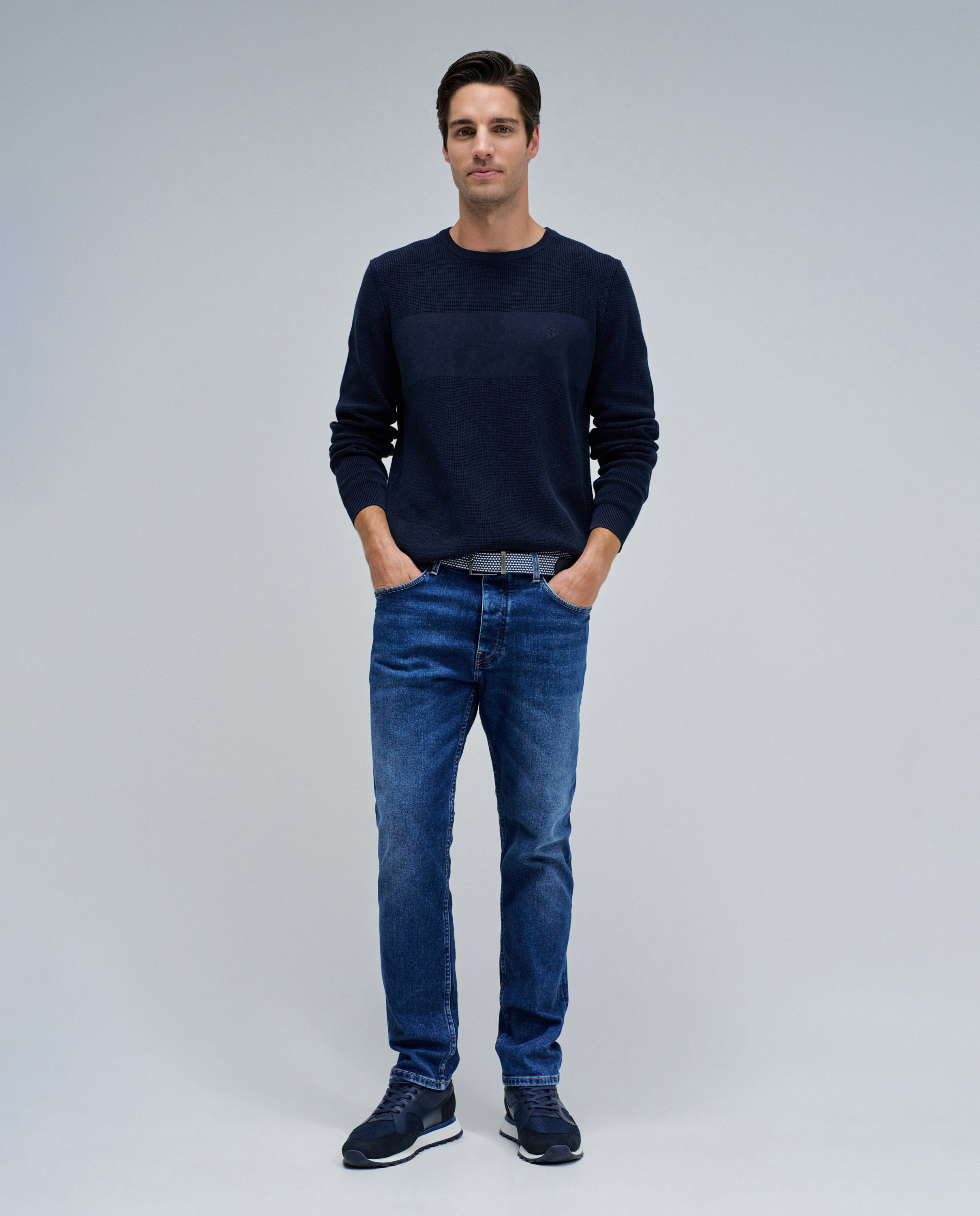 Jeans Regular Fit Azul-1
